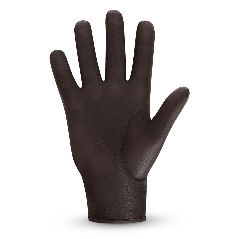 Herren und Damen Golf -handschuh Fescue Dark Brown Right Braun 2/7