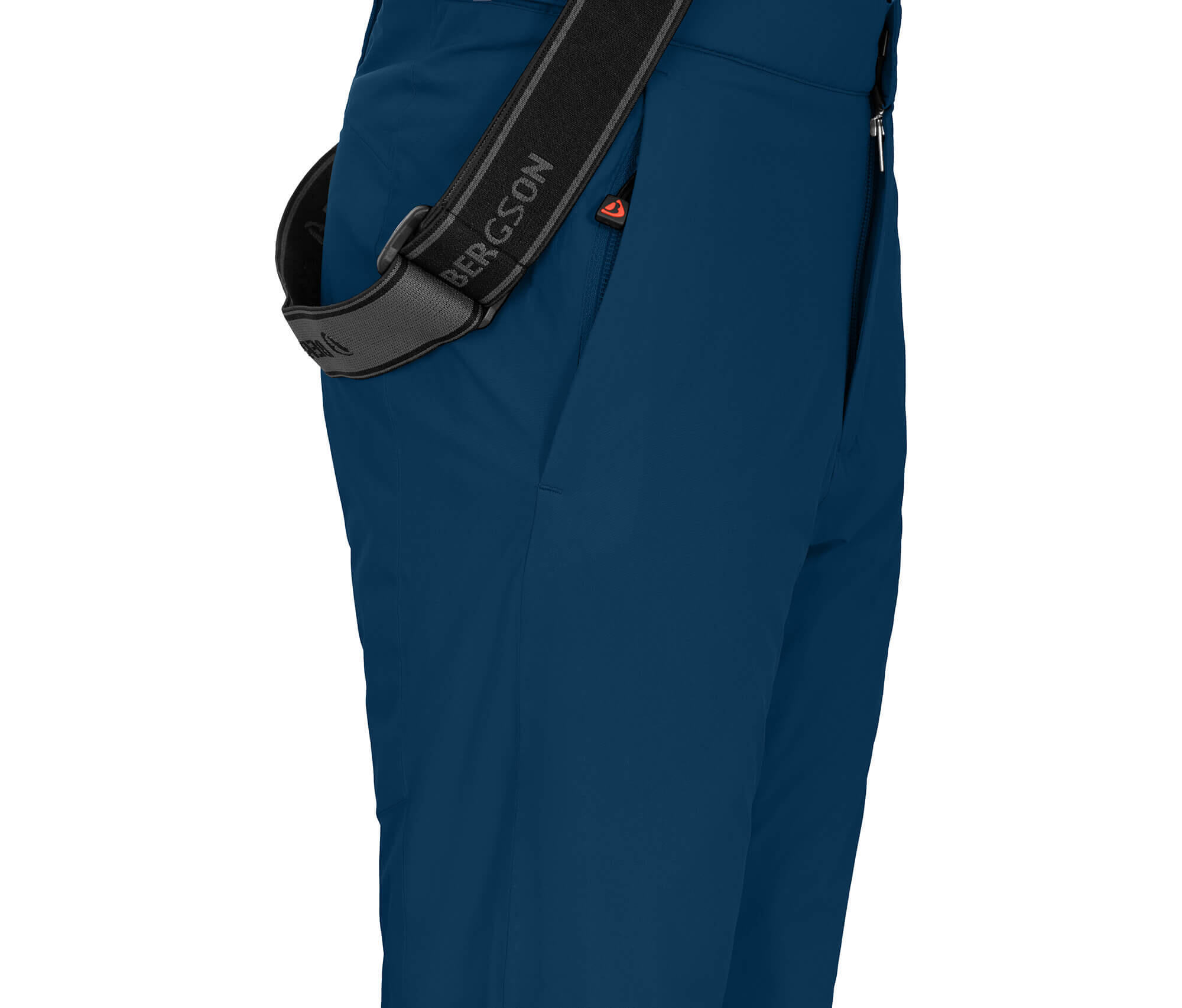 Kinder Skihose wattiert, 20000 mm Wassersäule Blau 3/6