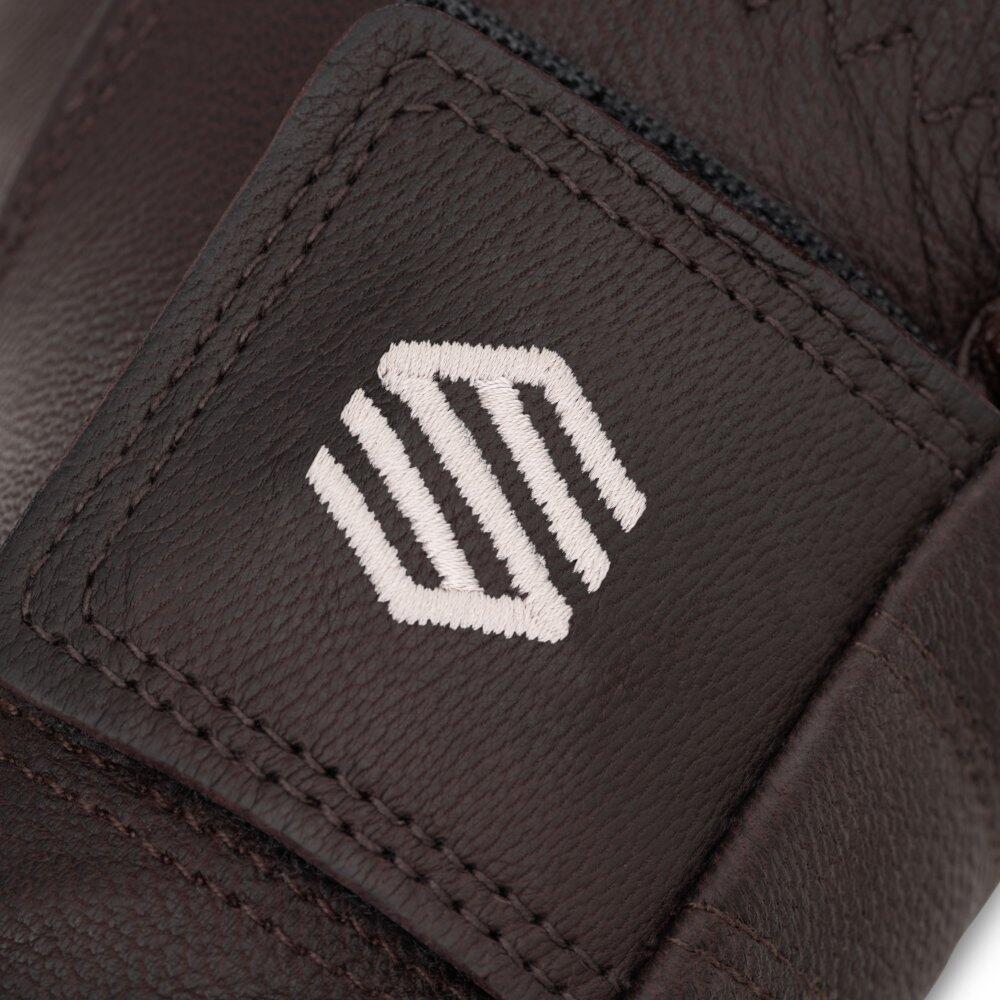 Herren und Damen Golf -handschuh Fescue Dark Brown Left Braun 6/7