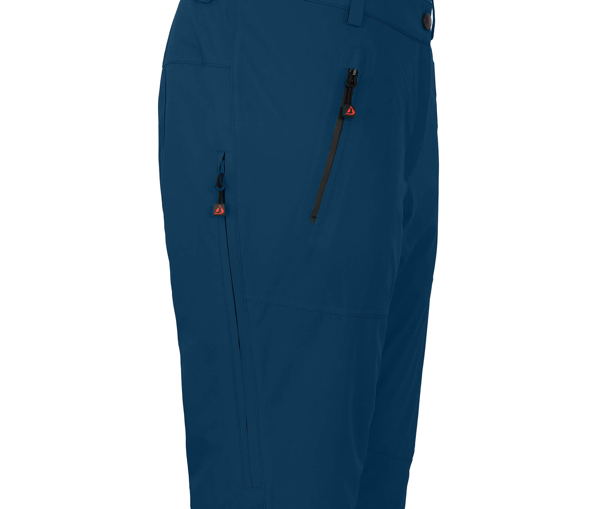 Damen Skihose wattiert, 20000 mm Wassersäule Blau 3/7