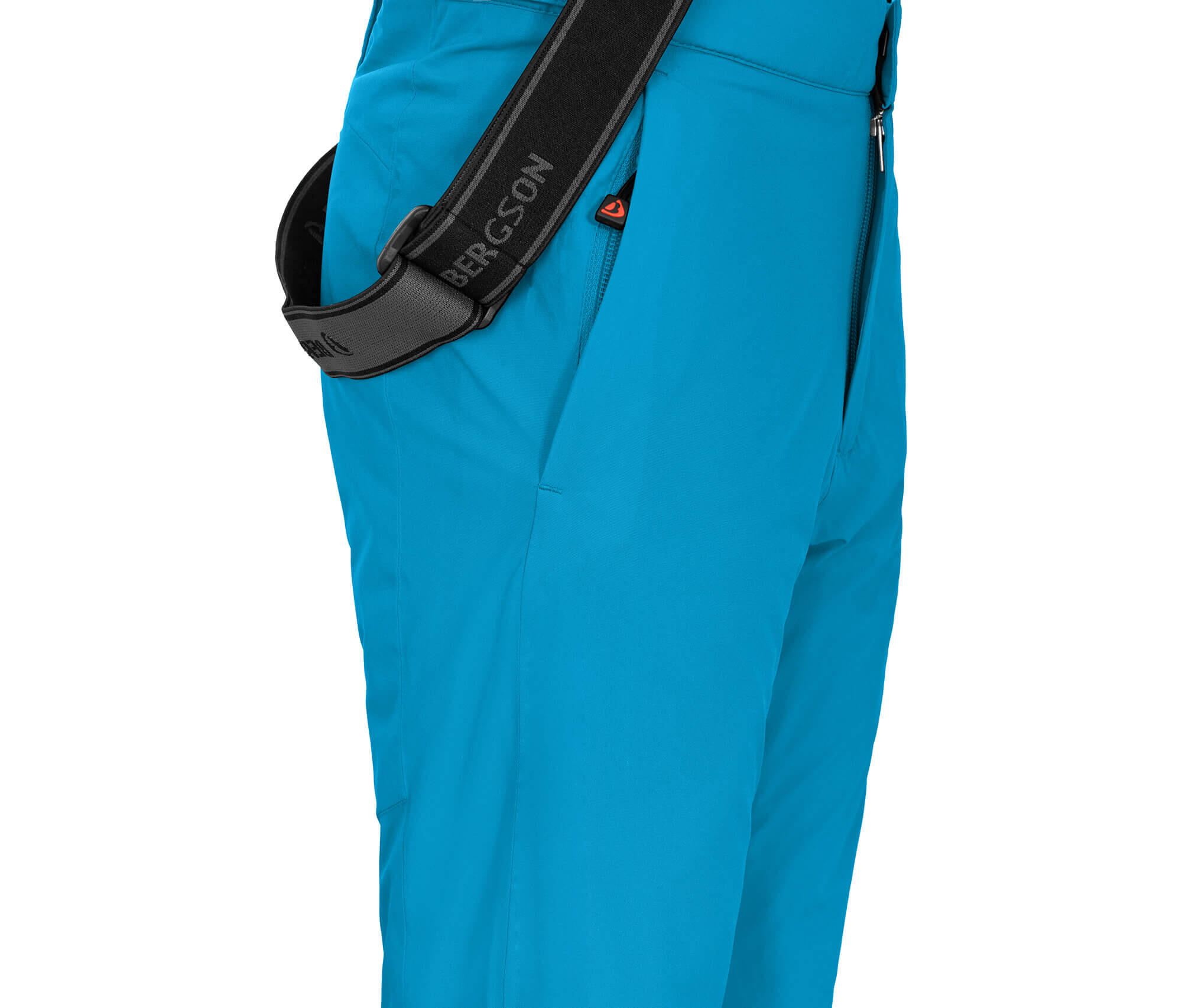 Kinder Skihose wattiert, 20000 mm Wassersäule blau 3/6