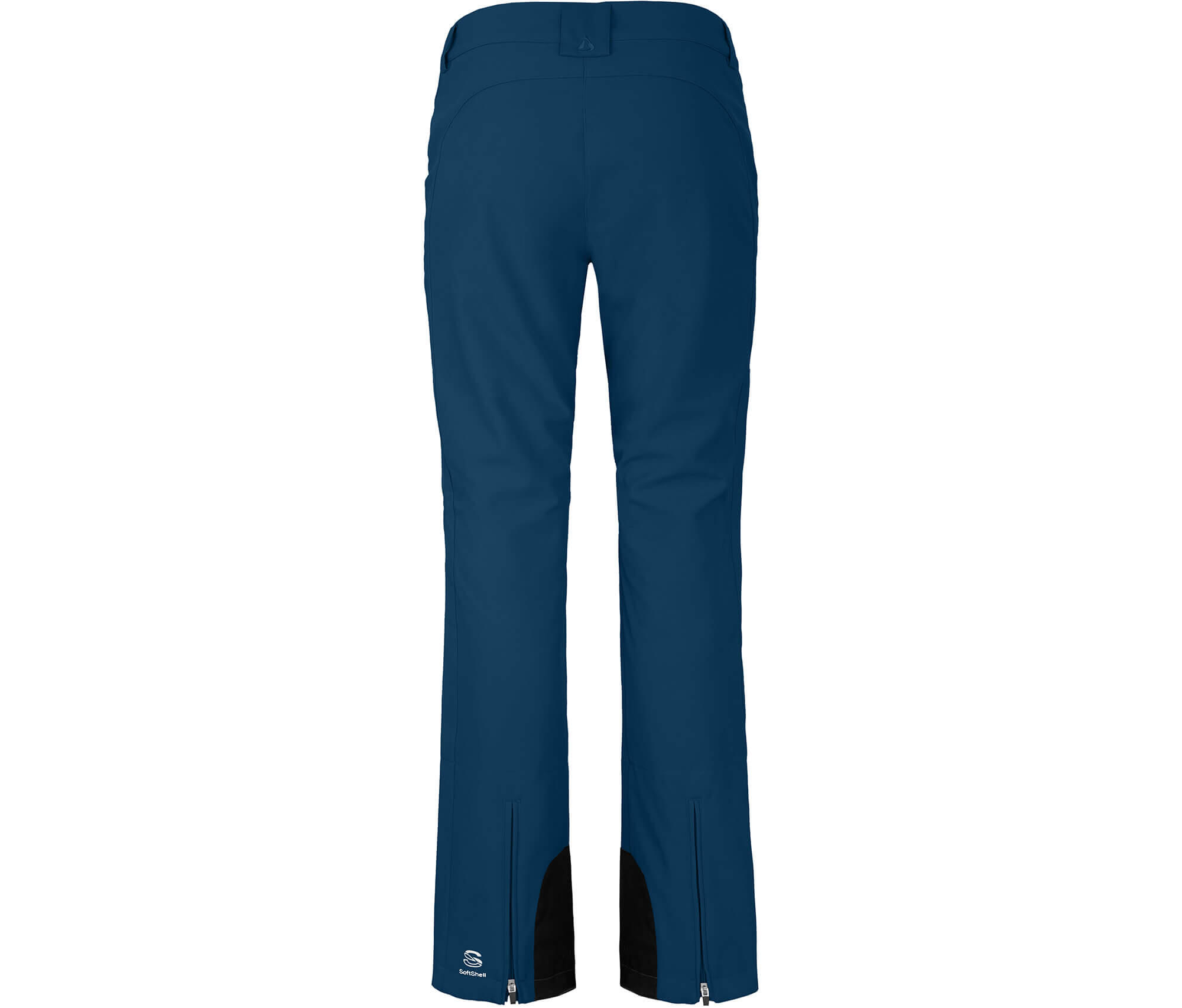 Damen Softshell Skihose winddicht, elastisch Blau 2/5