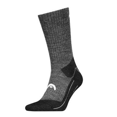 Unisex sokken warm hiking grijs