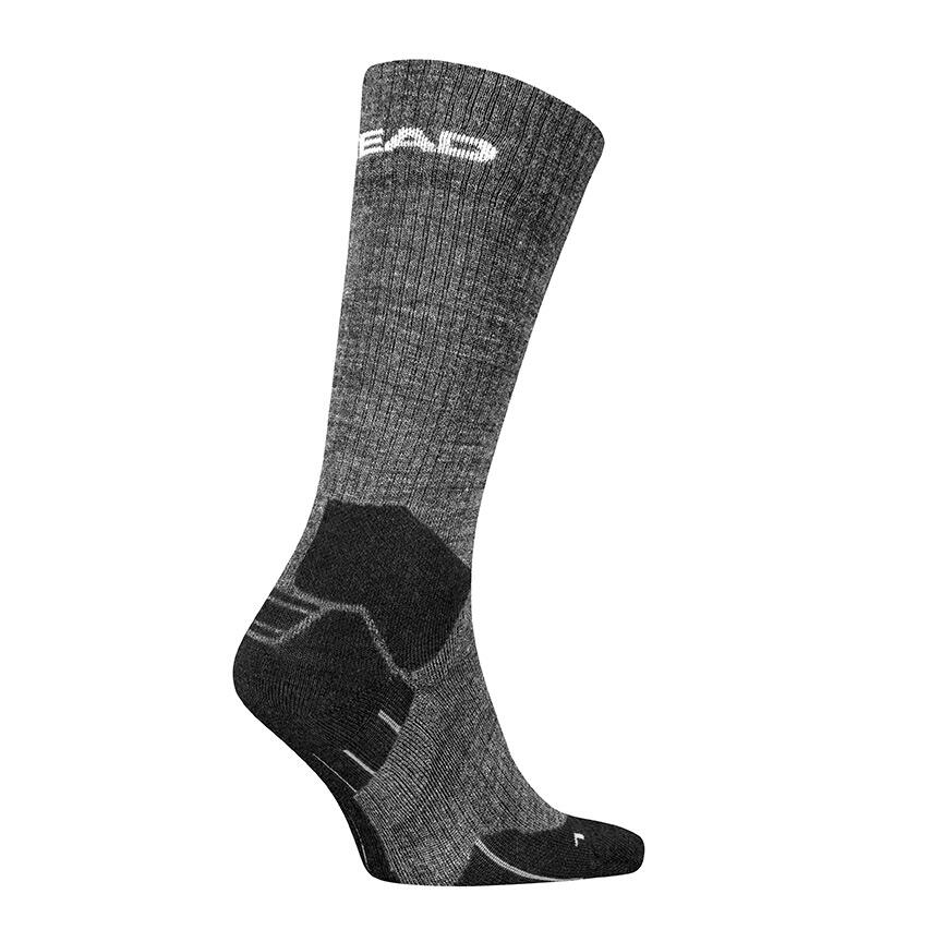 Unisex hiking sportsokken 1 pack – Grey – 39-42 2/2