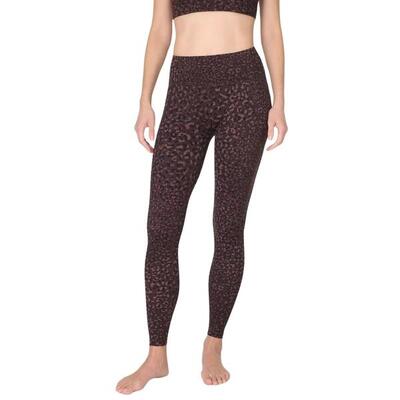 Sweaty betty power gym leggings bruine luipaardprint met stippen xl