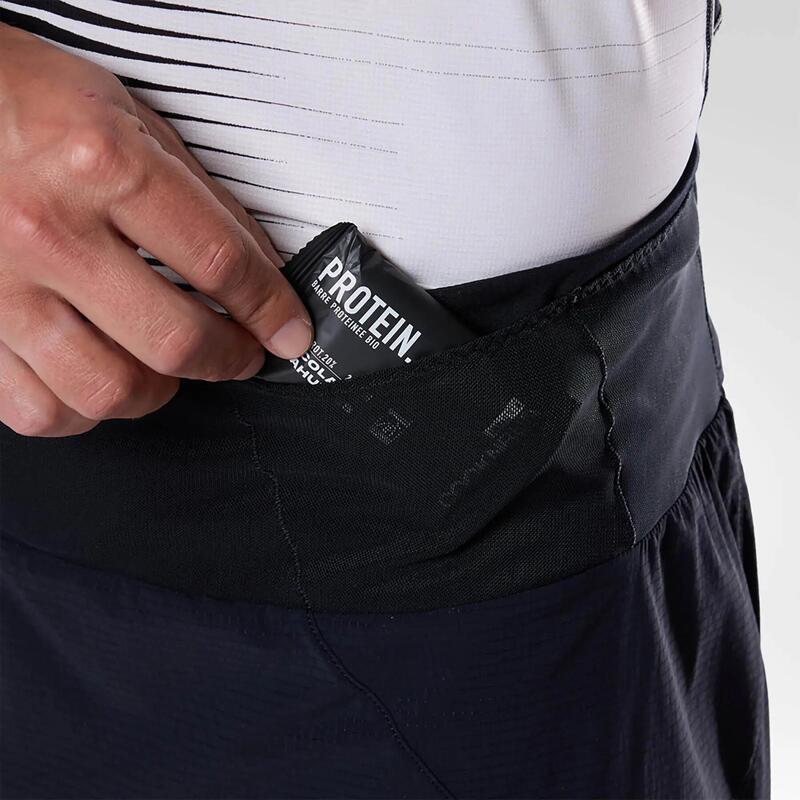 Pantaloni scurți de alergare Rossignol Sapa 2IN1 7"