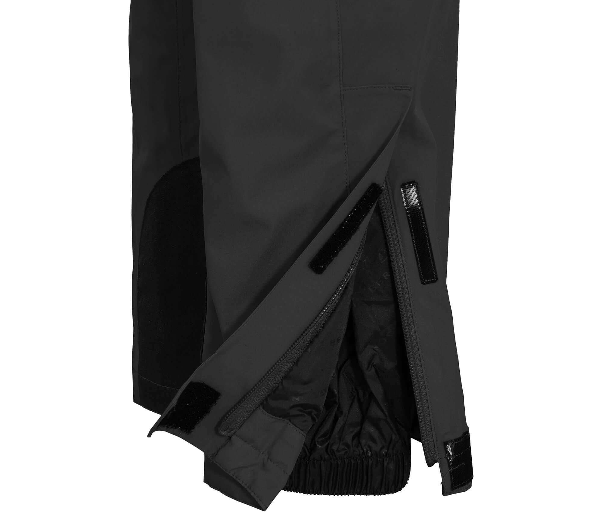 Damen Skihose unwattiert, 20000 mm Wassersäule Schwarz 4/5