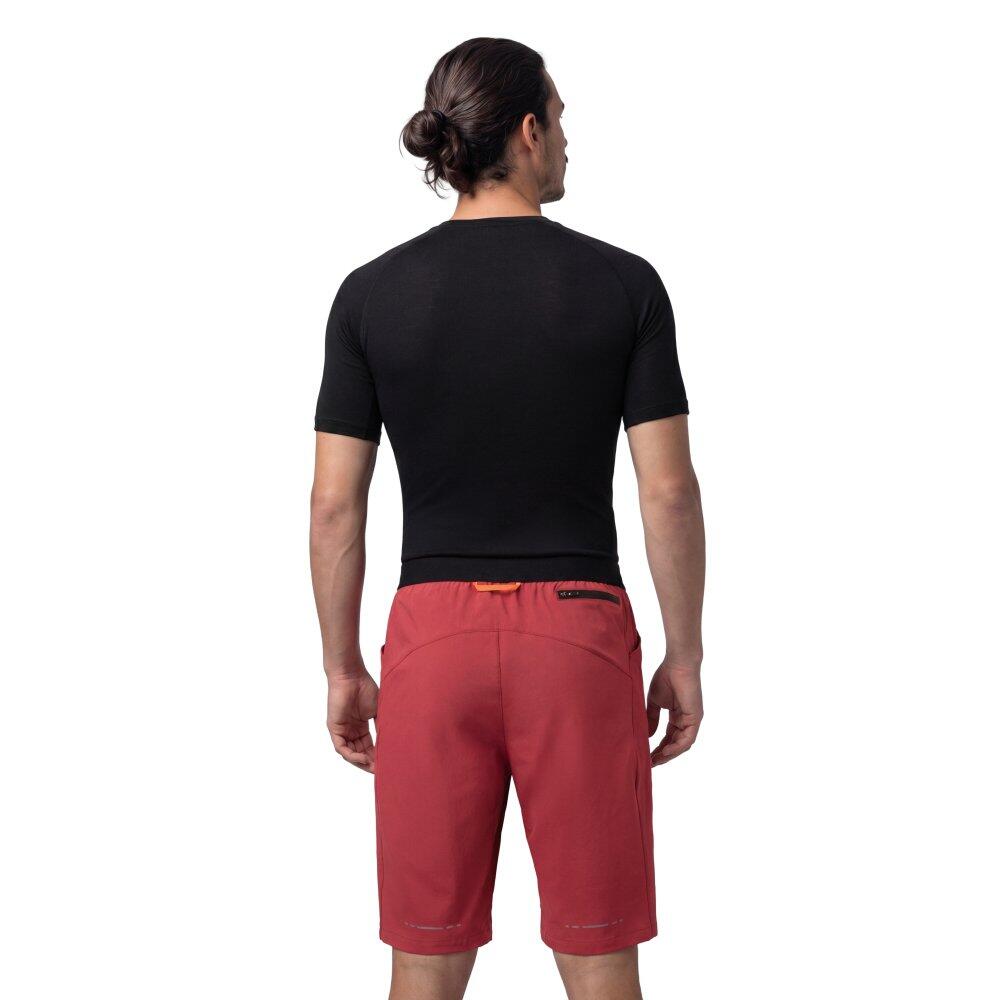 Short gravel homme Cyclisme Block Red Rouge 2/8