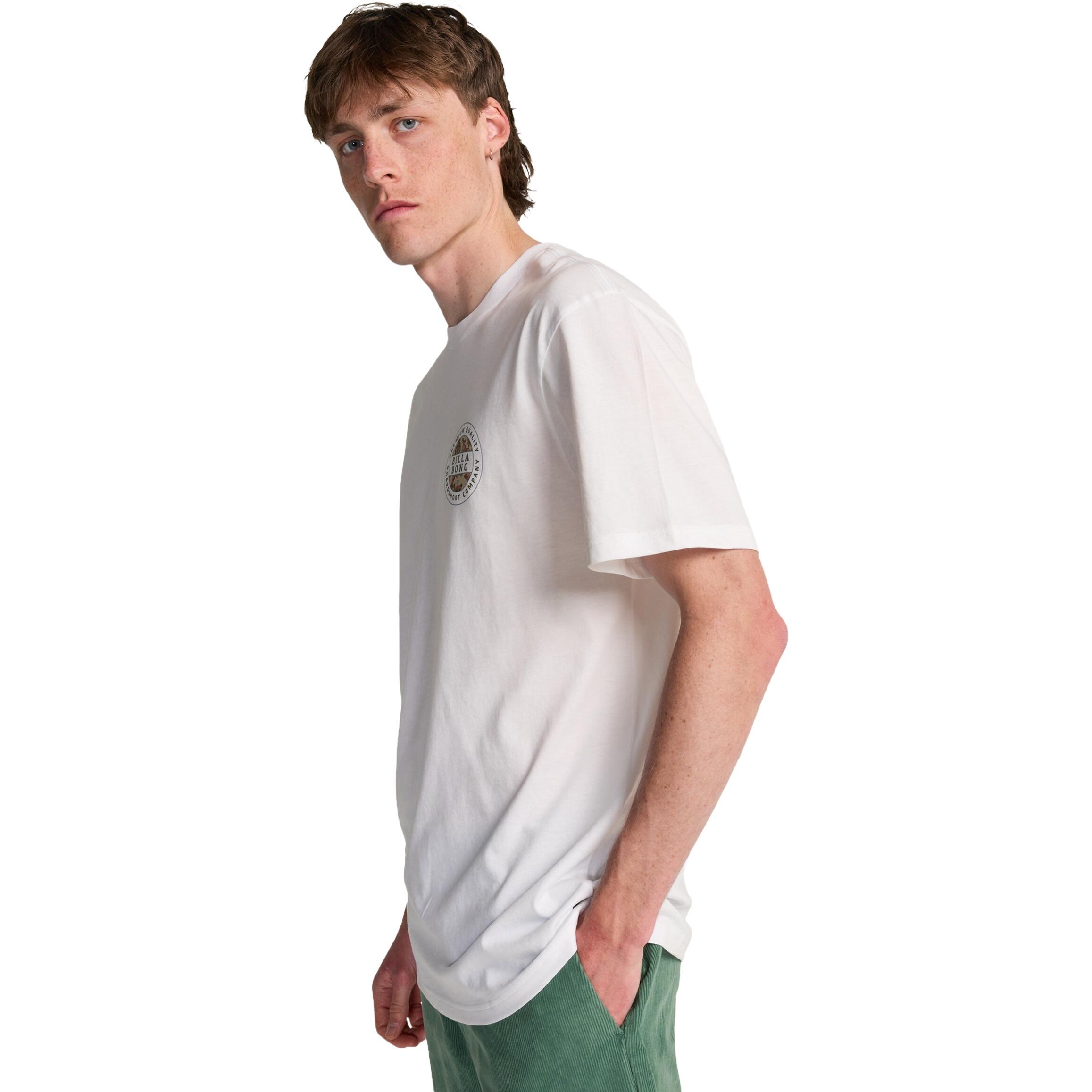 Maglia a maniche corte Billabong modello Rotor per uomini 4/6