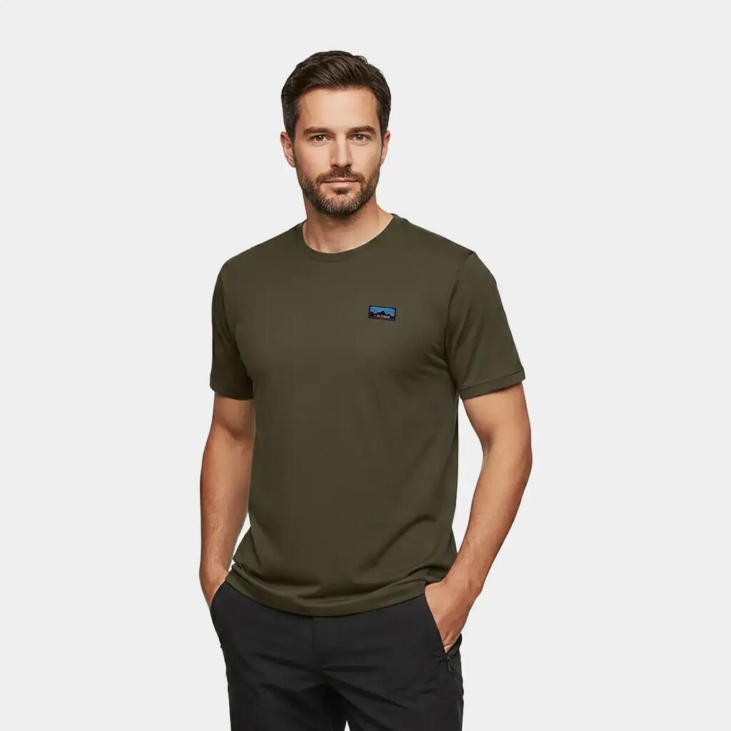 Koszulka męska merino Alpinus Otago oliwkowa JI35310