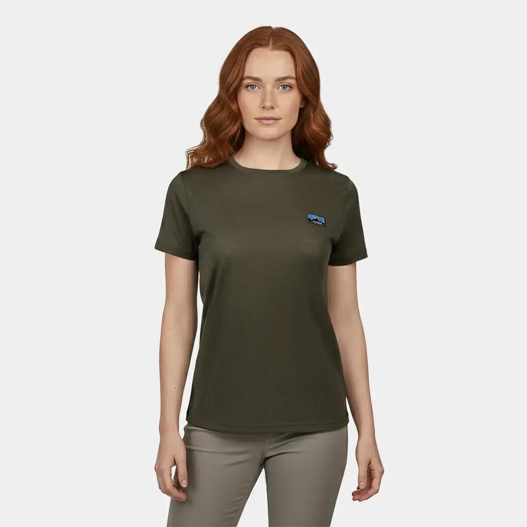 Koszulka damska merino Alpinus Otago oliwkowa JI35316