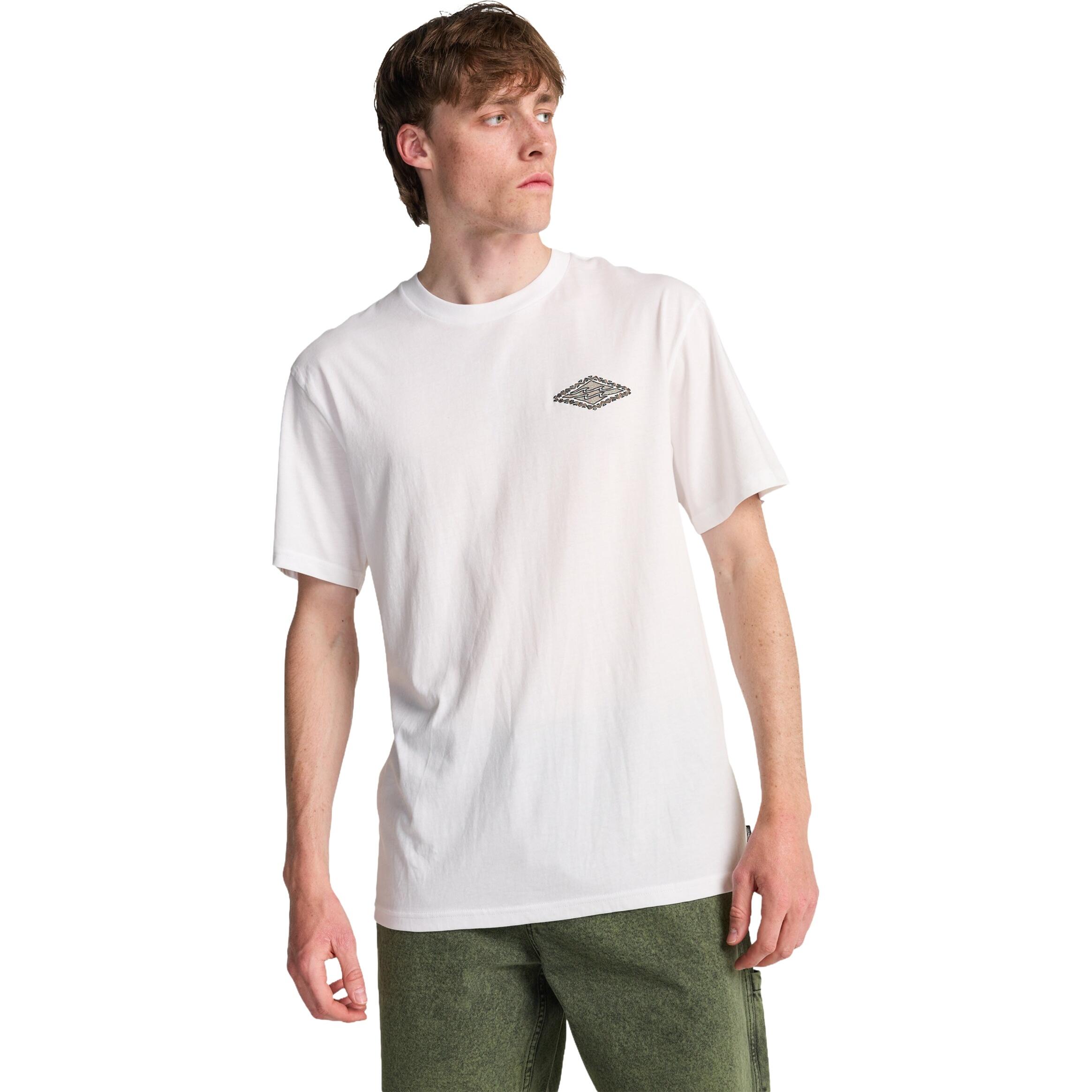 Camiseta de manga corta Billabong modelo Crayon Wave para hombre 1/7