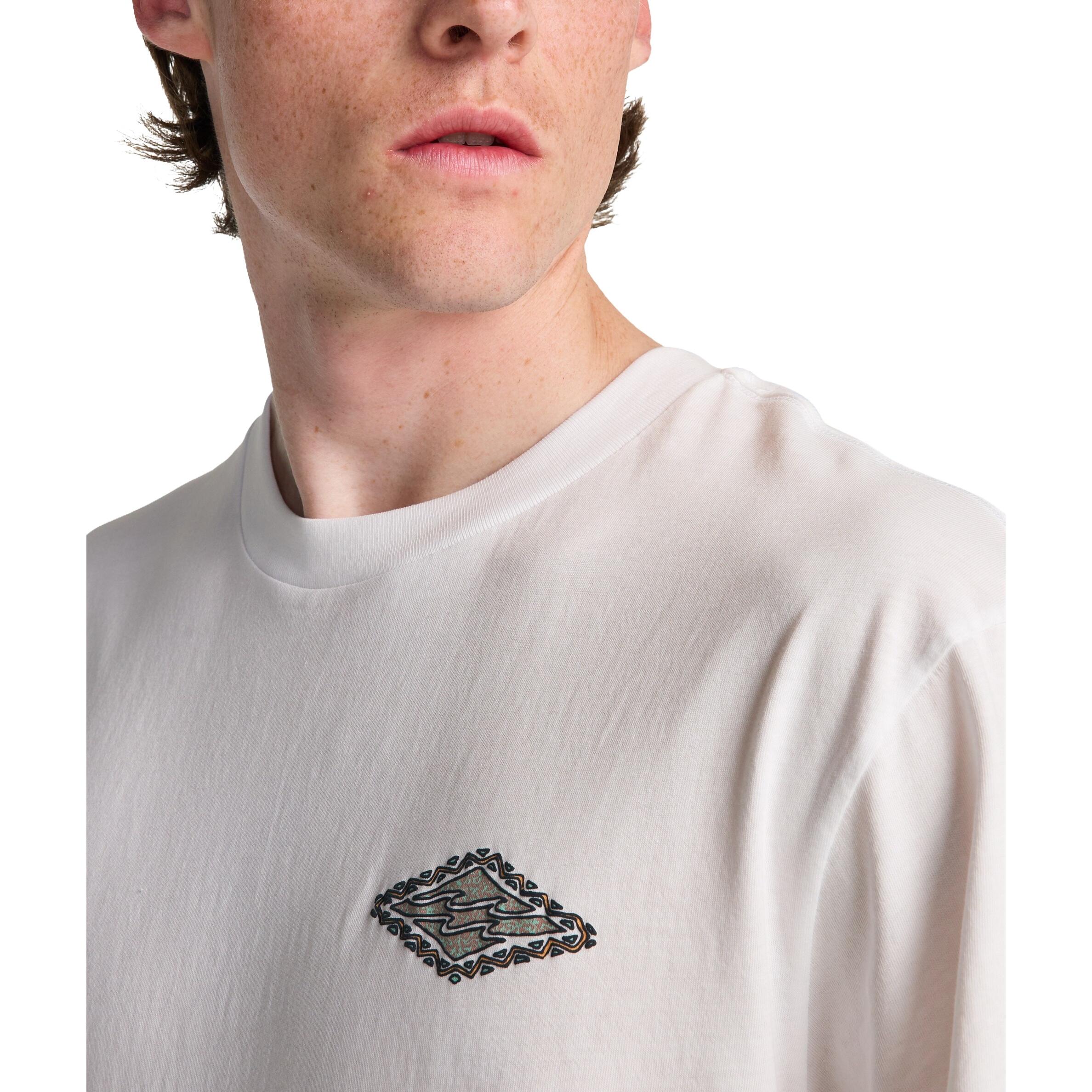 Camiseta de manga corta Billabong modelo Crayon Wave para hombre 6/7