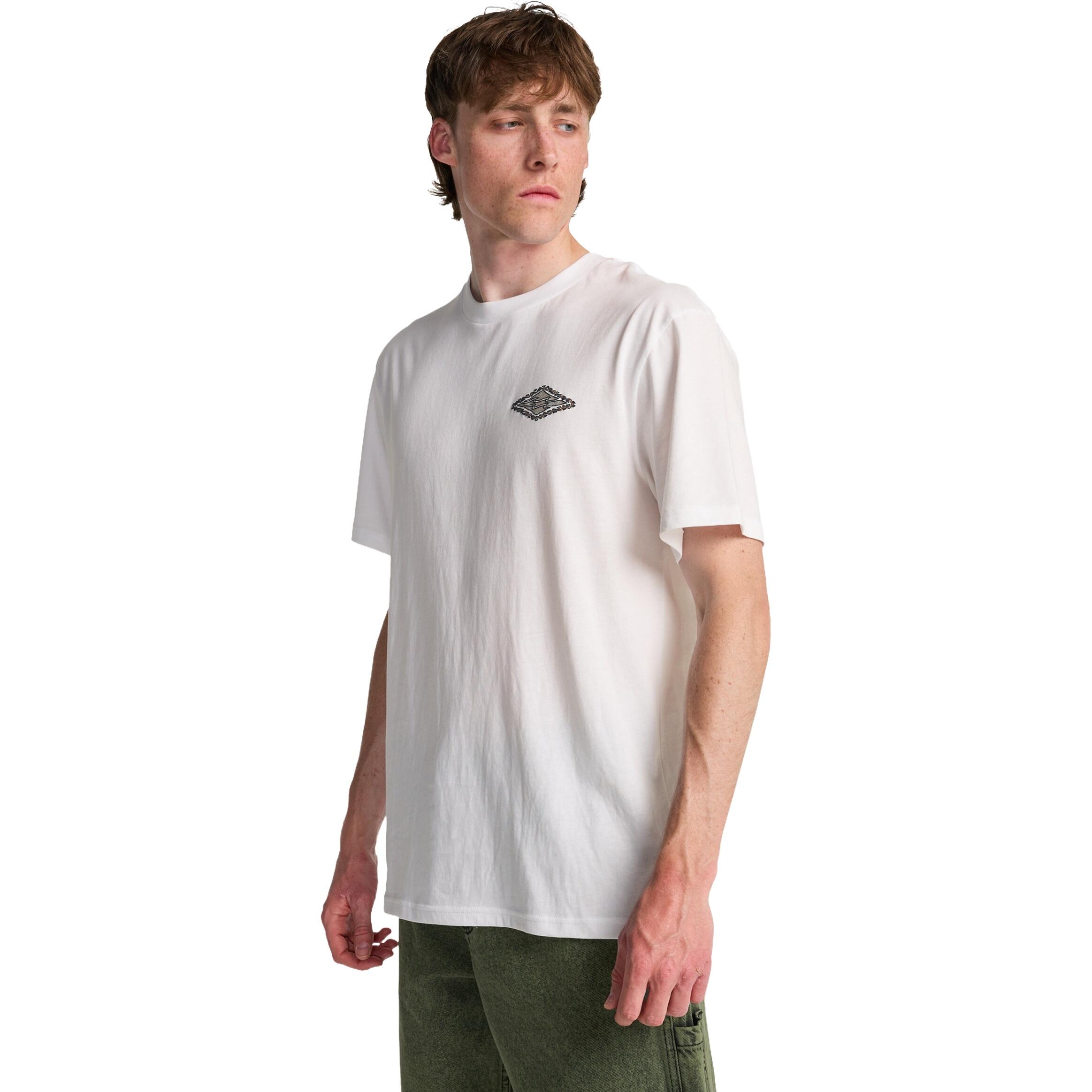 Camiseta de manga corta Billabong modelo Crayon Wave para hombre 5/7