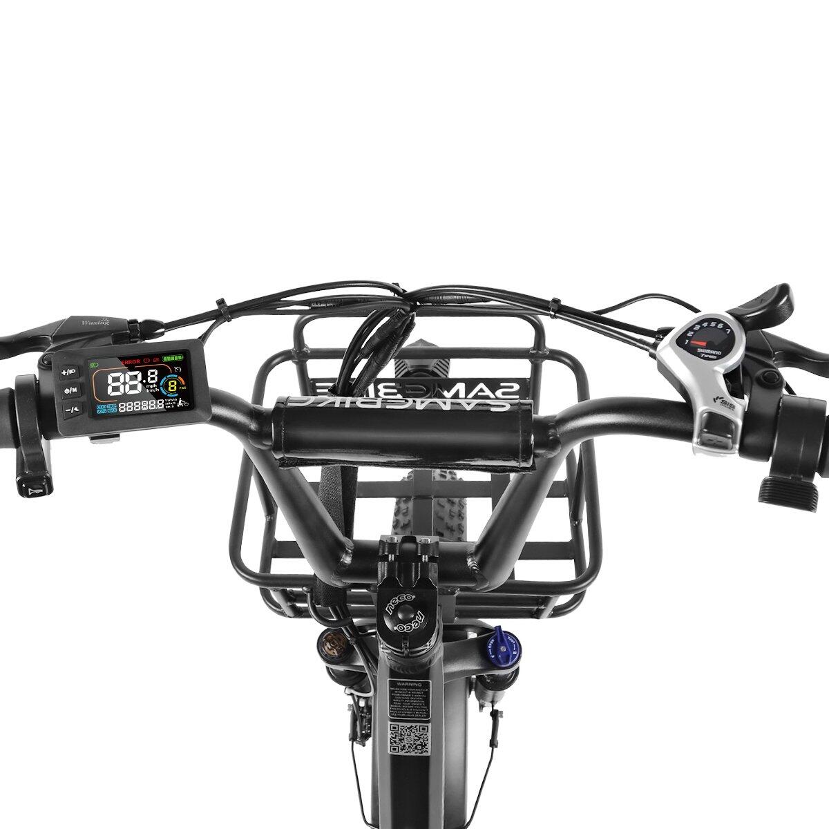 SAMEBIKE C05 Pro 20'' Faltbares Elektrofahrrad, 36V 13Ah Akku,All-Terrain-E-Bike 5/6