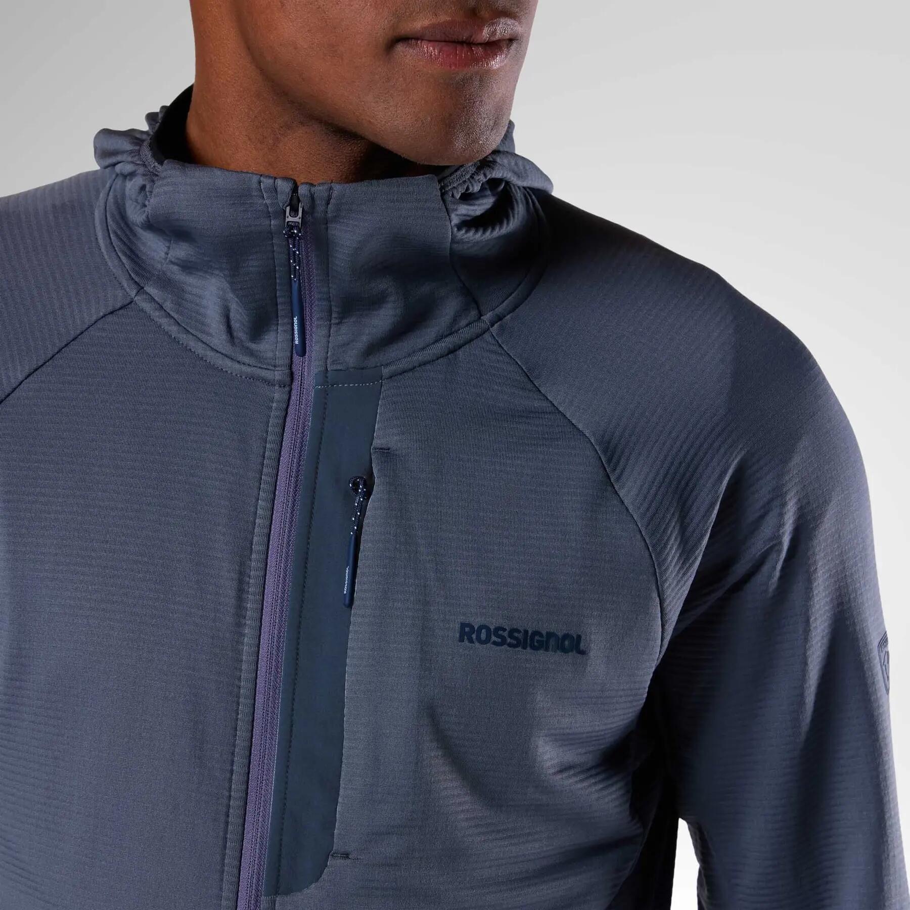 Sweatshirt à capuche zippé Rossignol Textured Layer 5/7