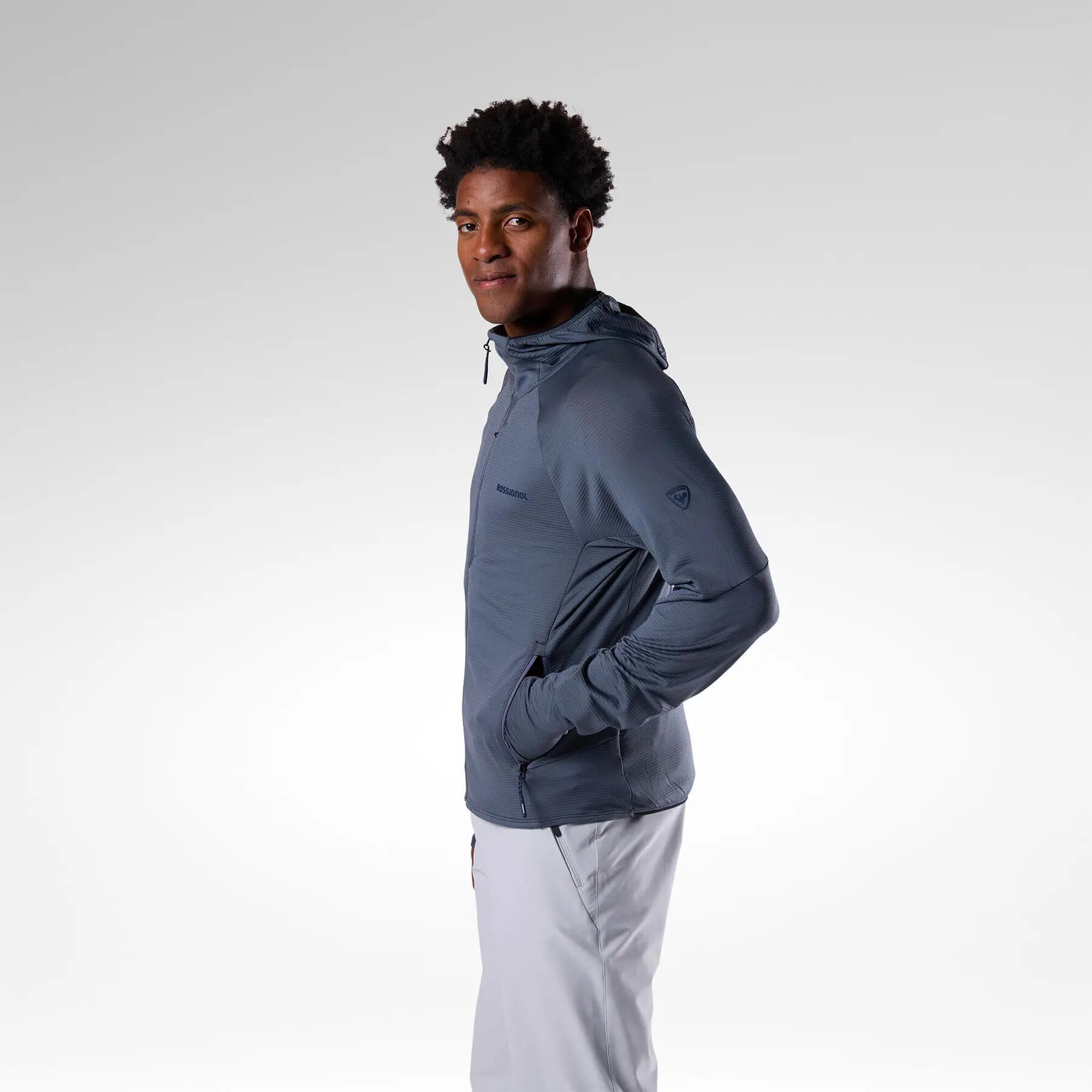 Sweatshirt à capuche zippé Rossignol Textured Layer 4/7