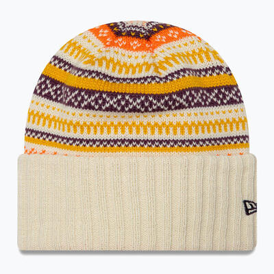 Cappello invernale da donna New Era Rail Isle Cuff Knit Beanie