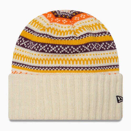 Cappello invernale da donna New Era Rail Isle Cuff Knit Beanie
