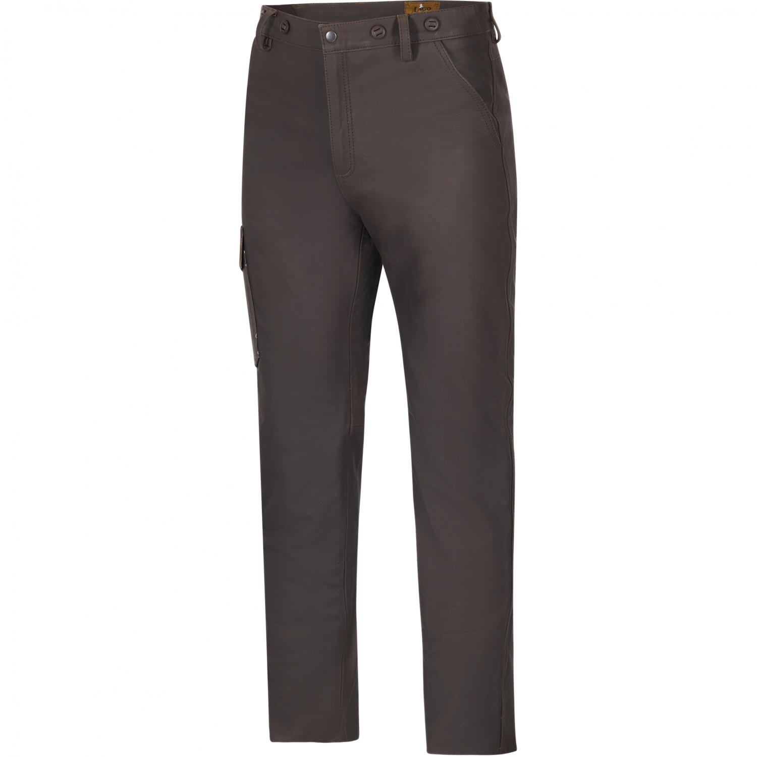 il Lago Prestige Nubuklederhose Sprinz Herren (Braun) Größe 58 2/4