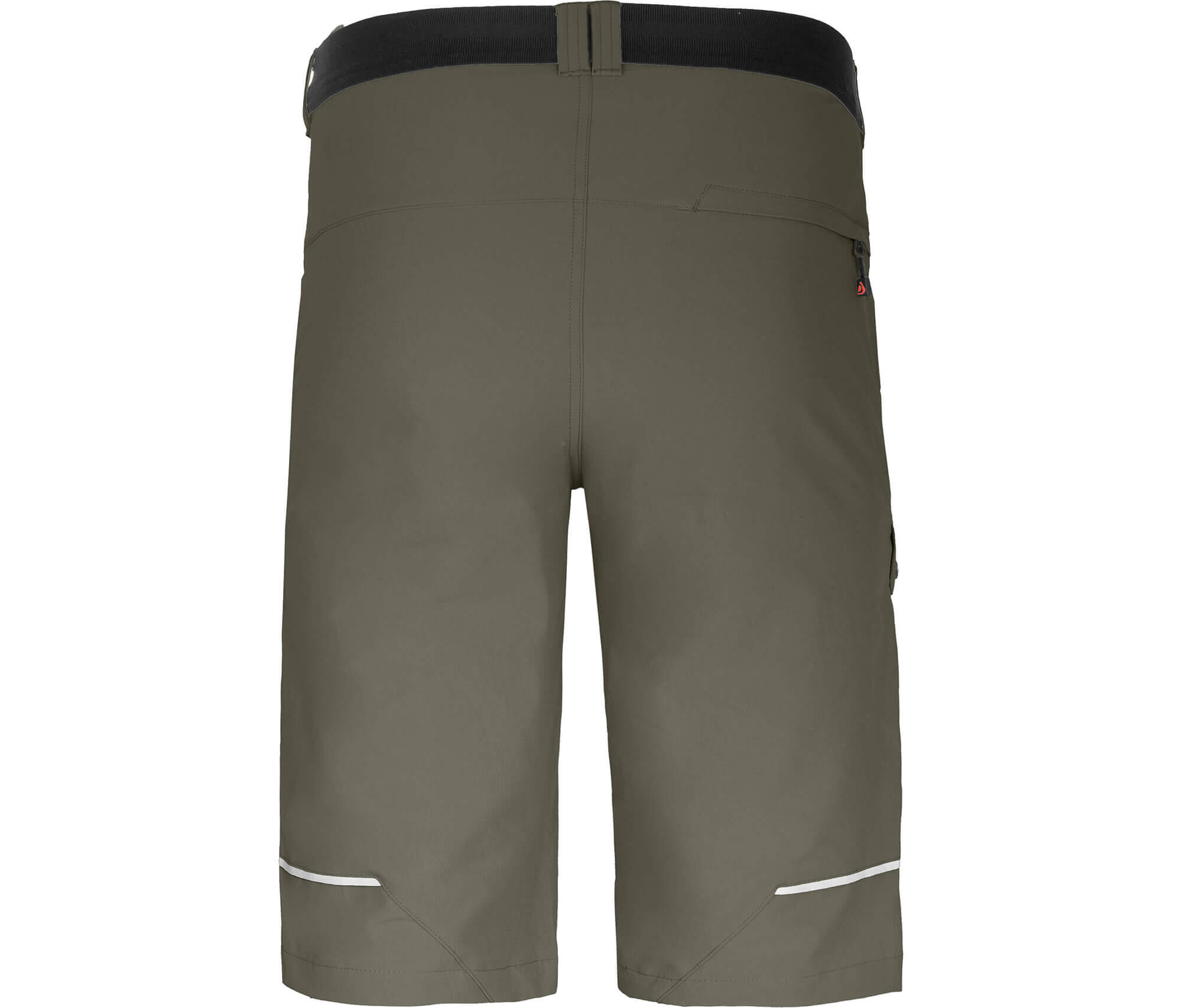 Herren Wandershorts recycelt, elastisch, 7 Taschen Grün 2/5