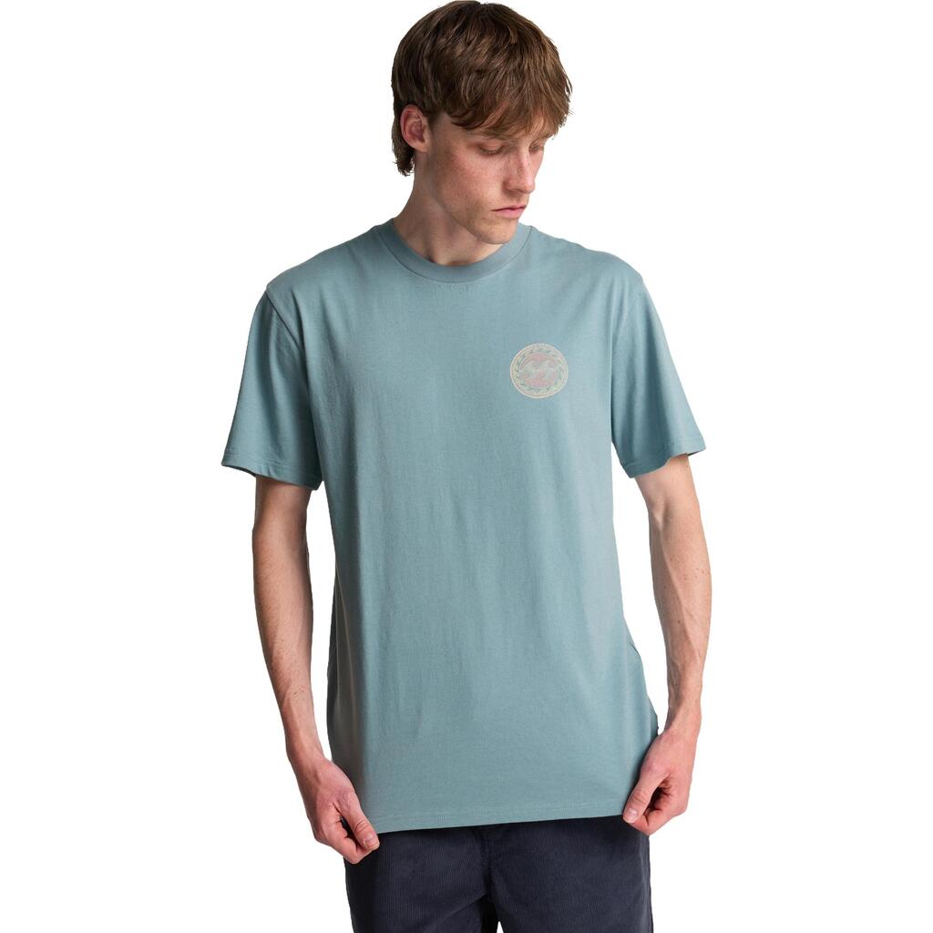 Billabong Crayon Wave T-Shirt-Washed Blue