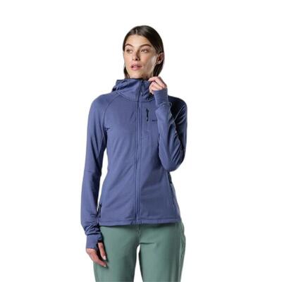 Gebreide tussenlaag hoodie vrouw rossignol