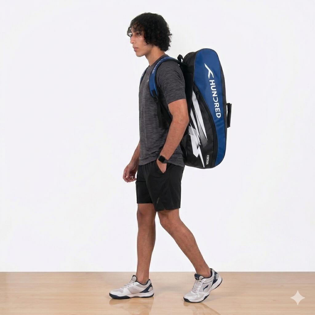 Badmintontasche - Cosmogear Groß geräumig für Schläger und Schuhe 3/6