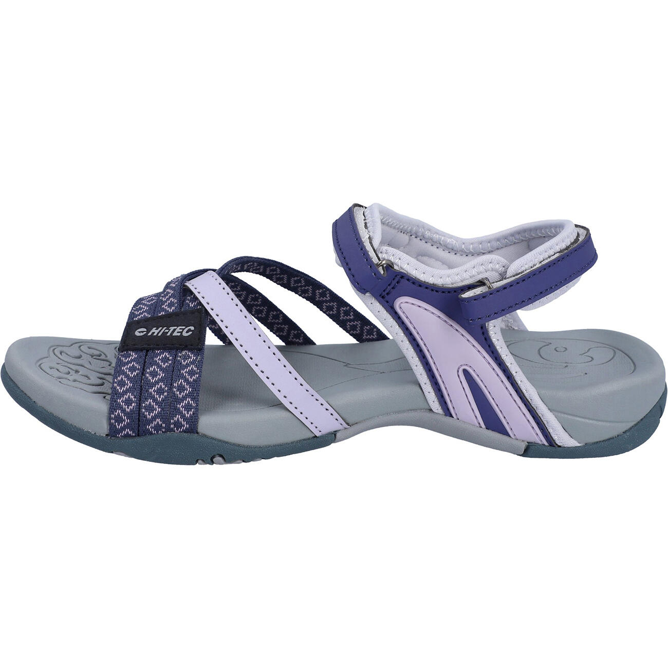 HI-TEC Hi-Tec Savanna II JRG Sandalen DONKERPAARS/GRIJS/LILA 29 3/7
