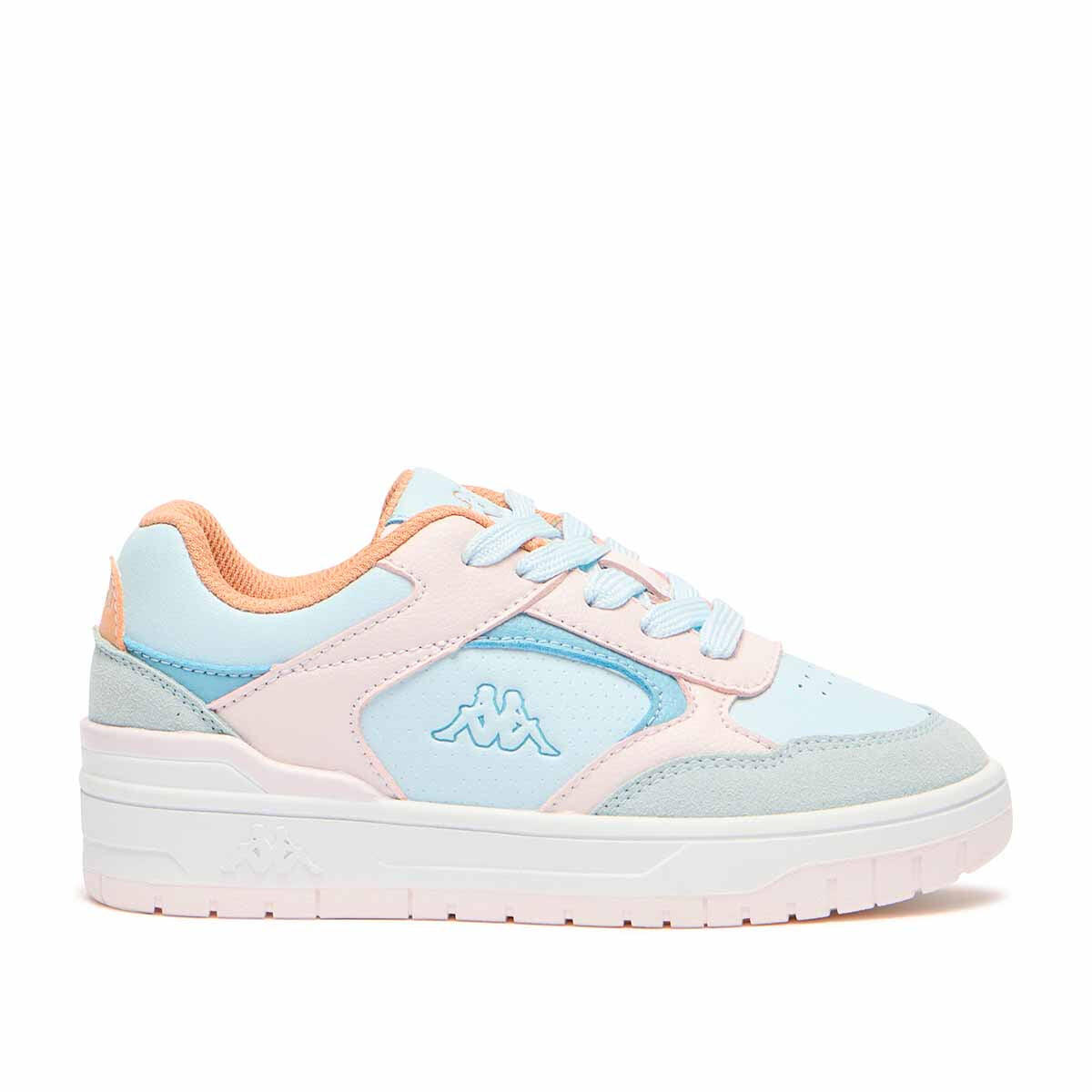 Baskets fille LOGO MANIS 2.0 bleu 1/6