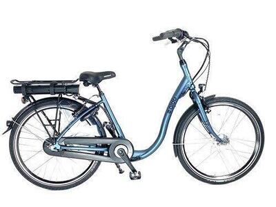 Aldo lage instap e-bike 250 w, 250 wh, blauw