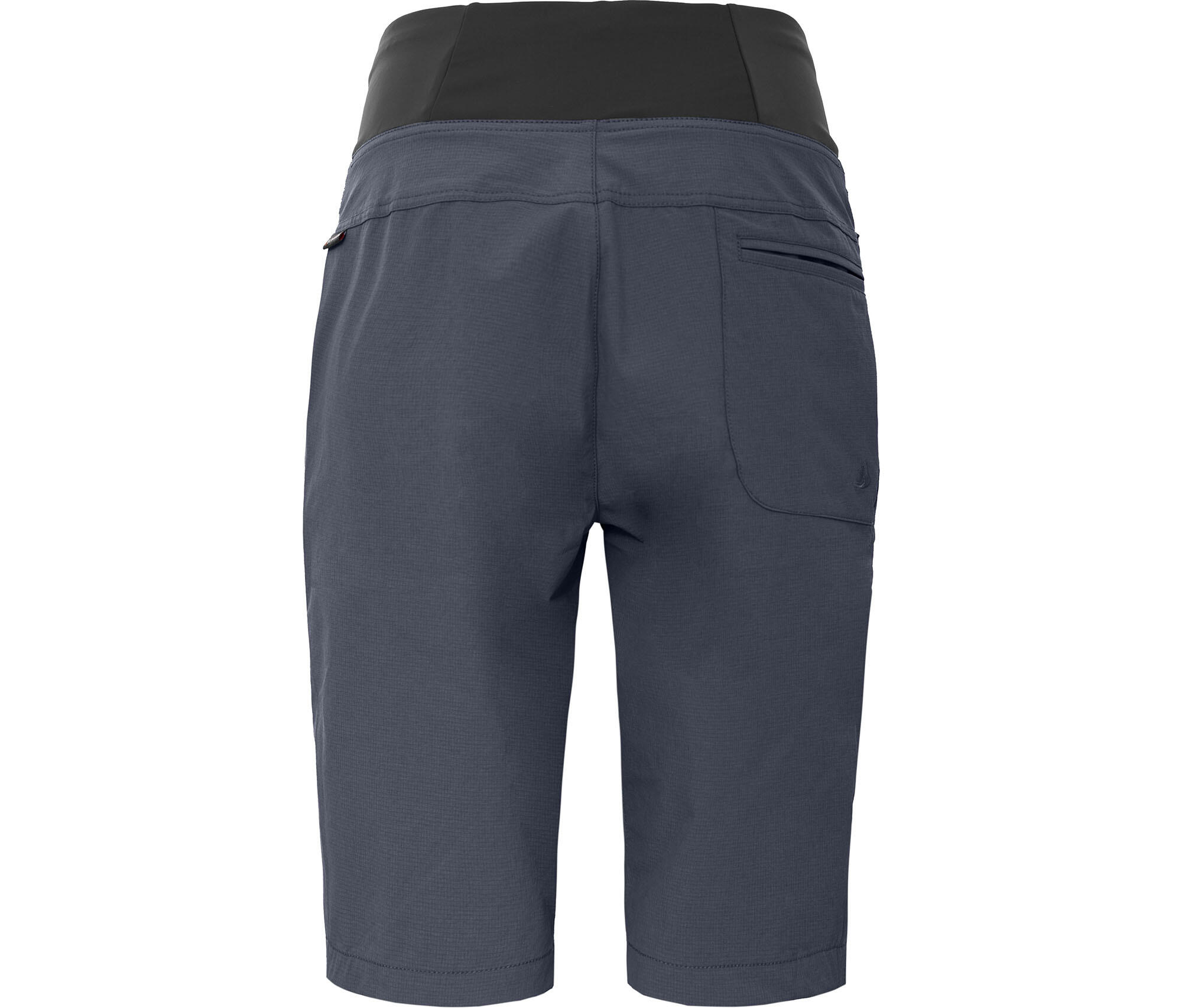 Damen Wandershorts leicht, elastisch, strapazierfähig Grau 2/5