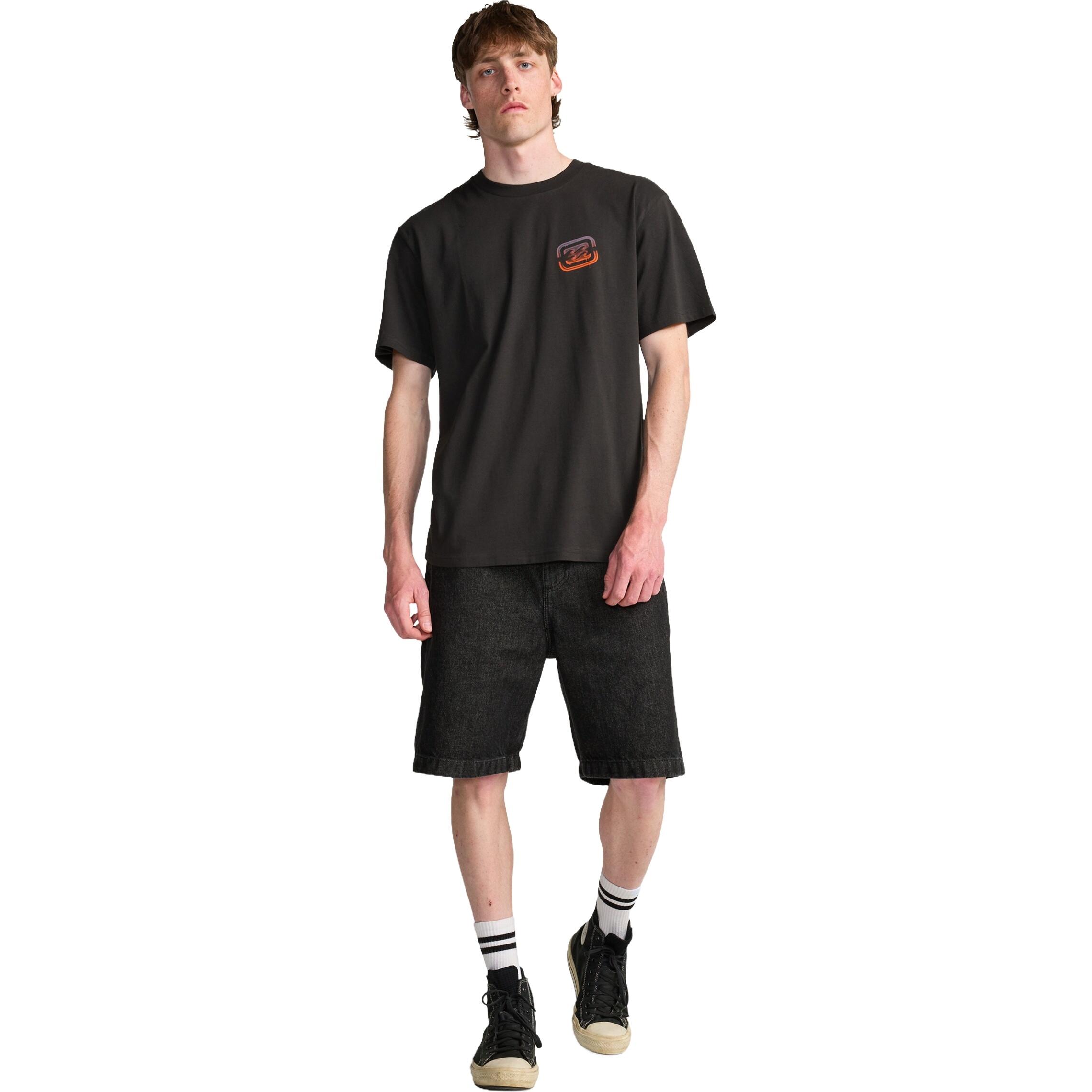 BILLABONG Billabong T-Shirt Crayon Wave Black 2/5