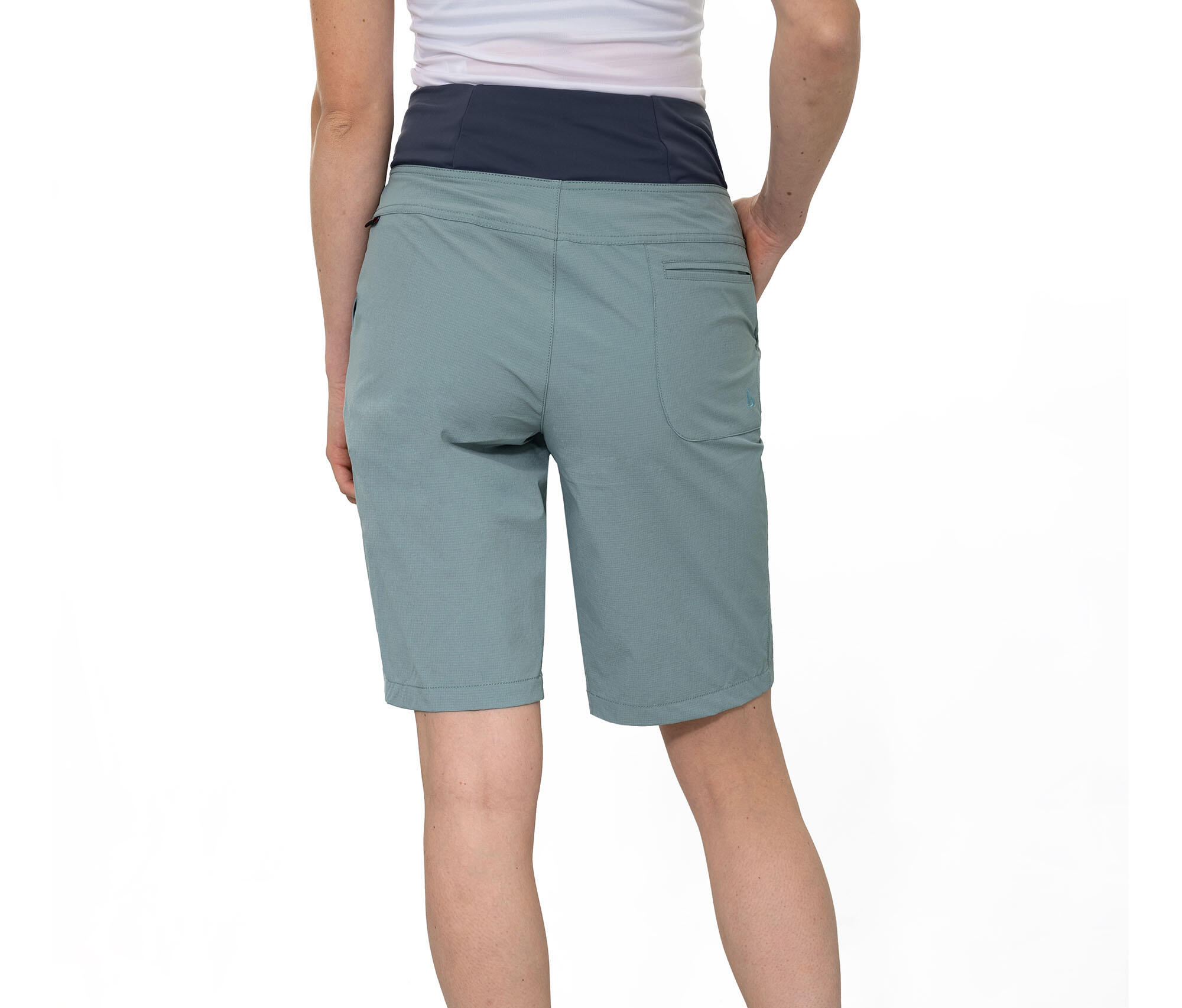 Damen Wandershorts leicht, elastisch, strapazierfähig Blau 5/5