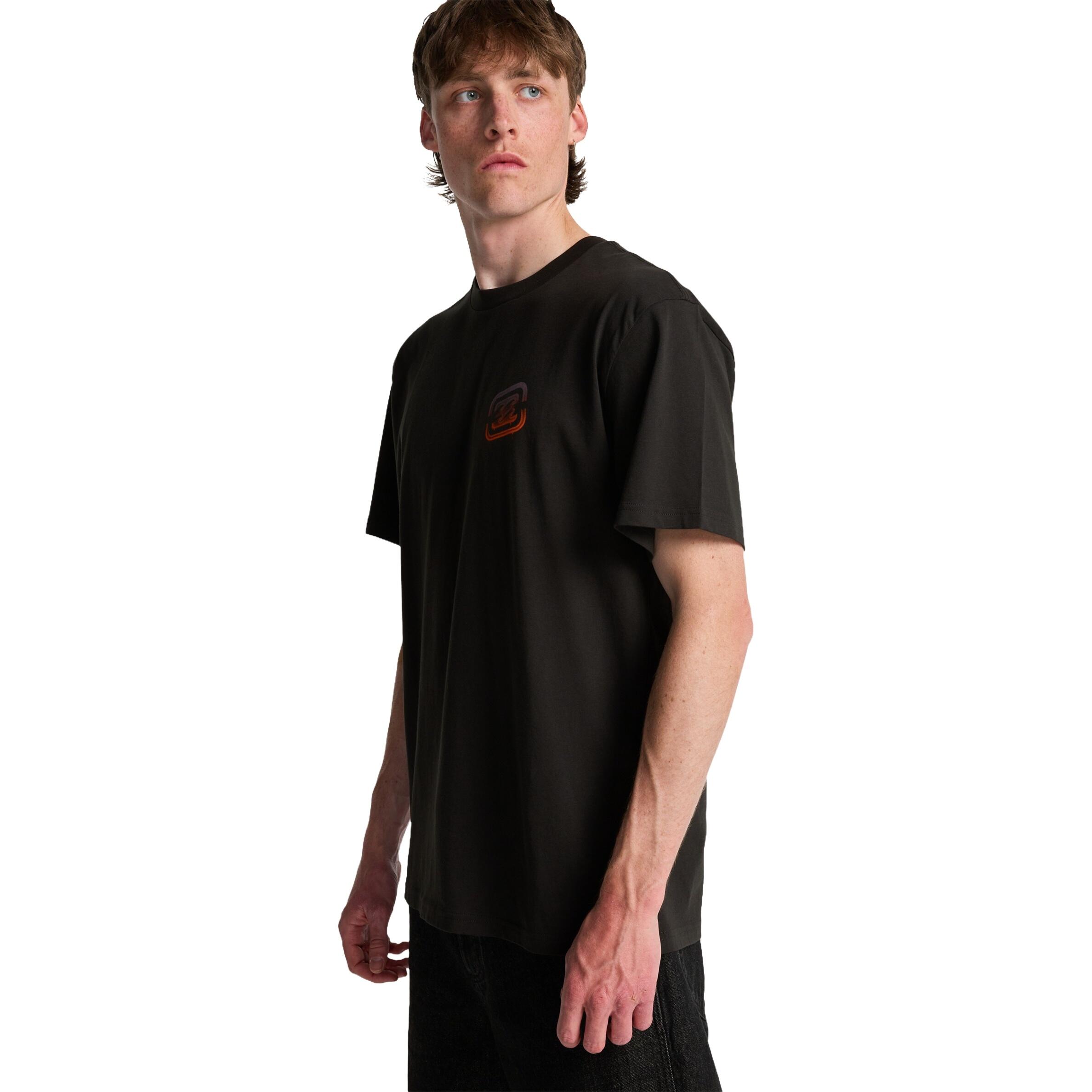 BILLABONG Billabong T-Shirt Crayon Wave Black 4/5