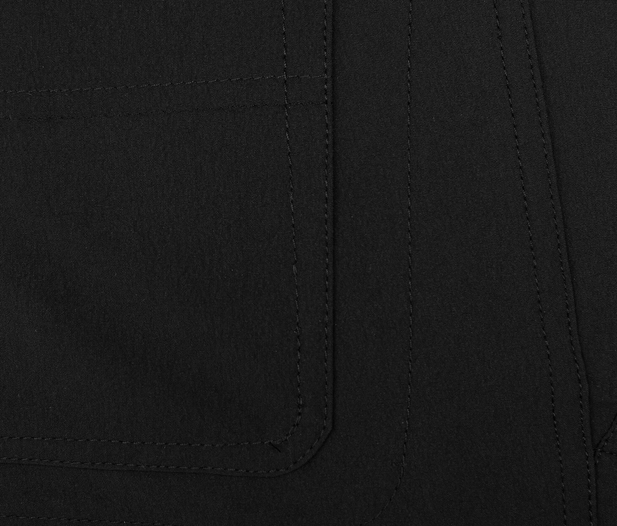 Herren Wandershorts vielseitig, pflegeleicht Schwarz 4/4