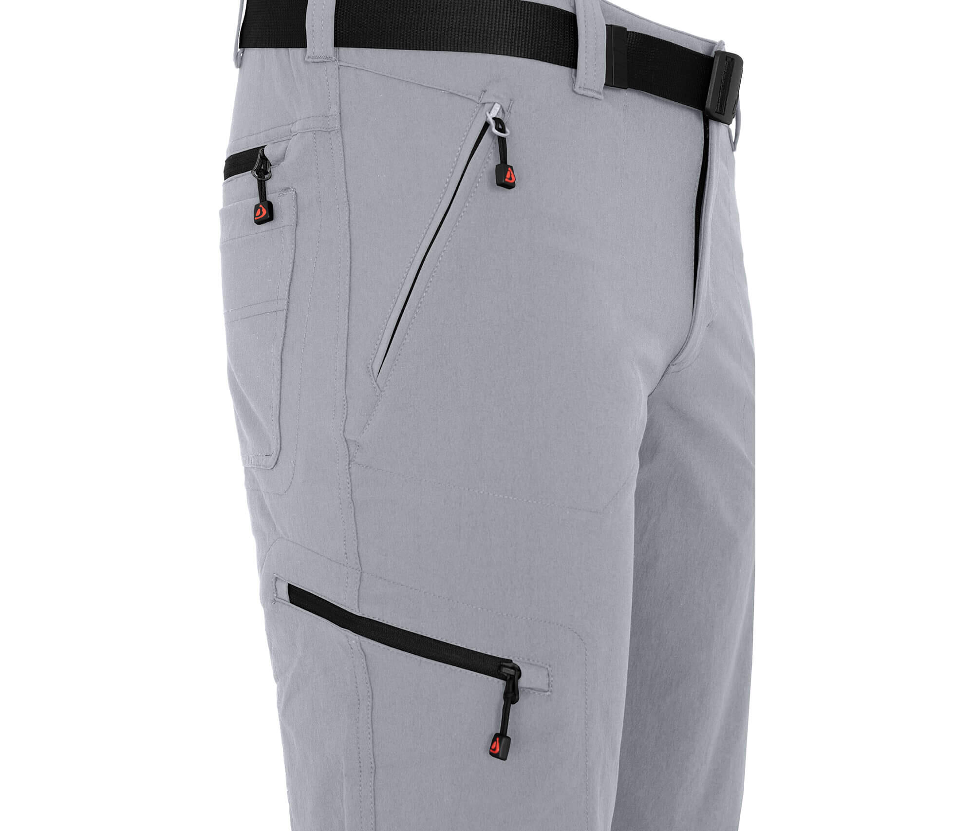 Herren Wandershorts vielseitig, pflegeleicht grau 3/4