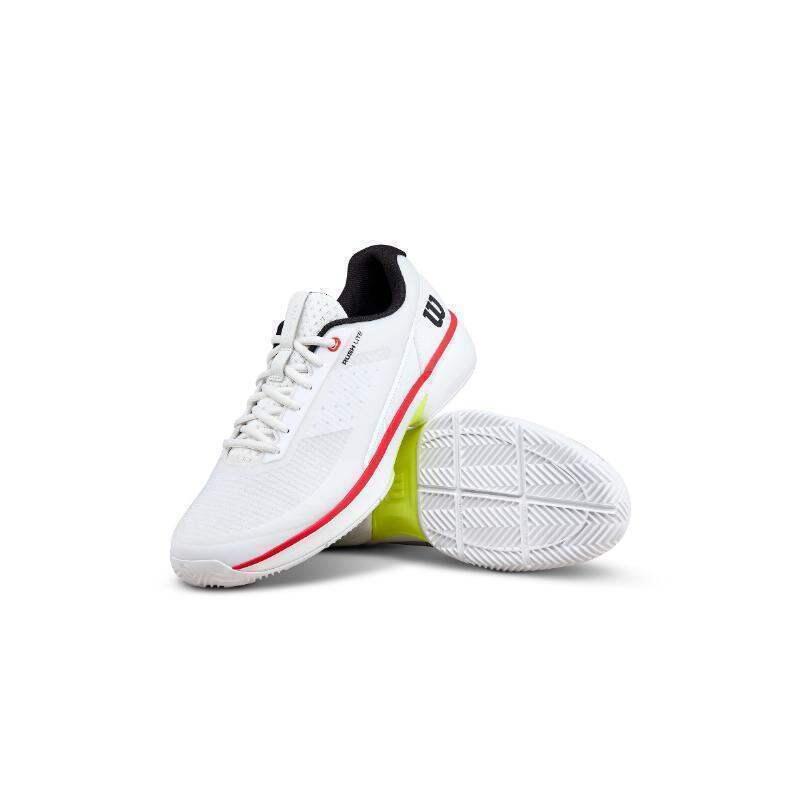 Zapatillas Wilson Rush Lite 5 Clay Blanco Negro 4/5