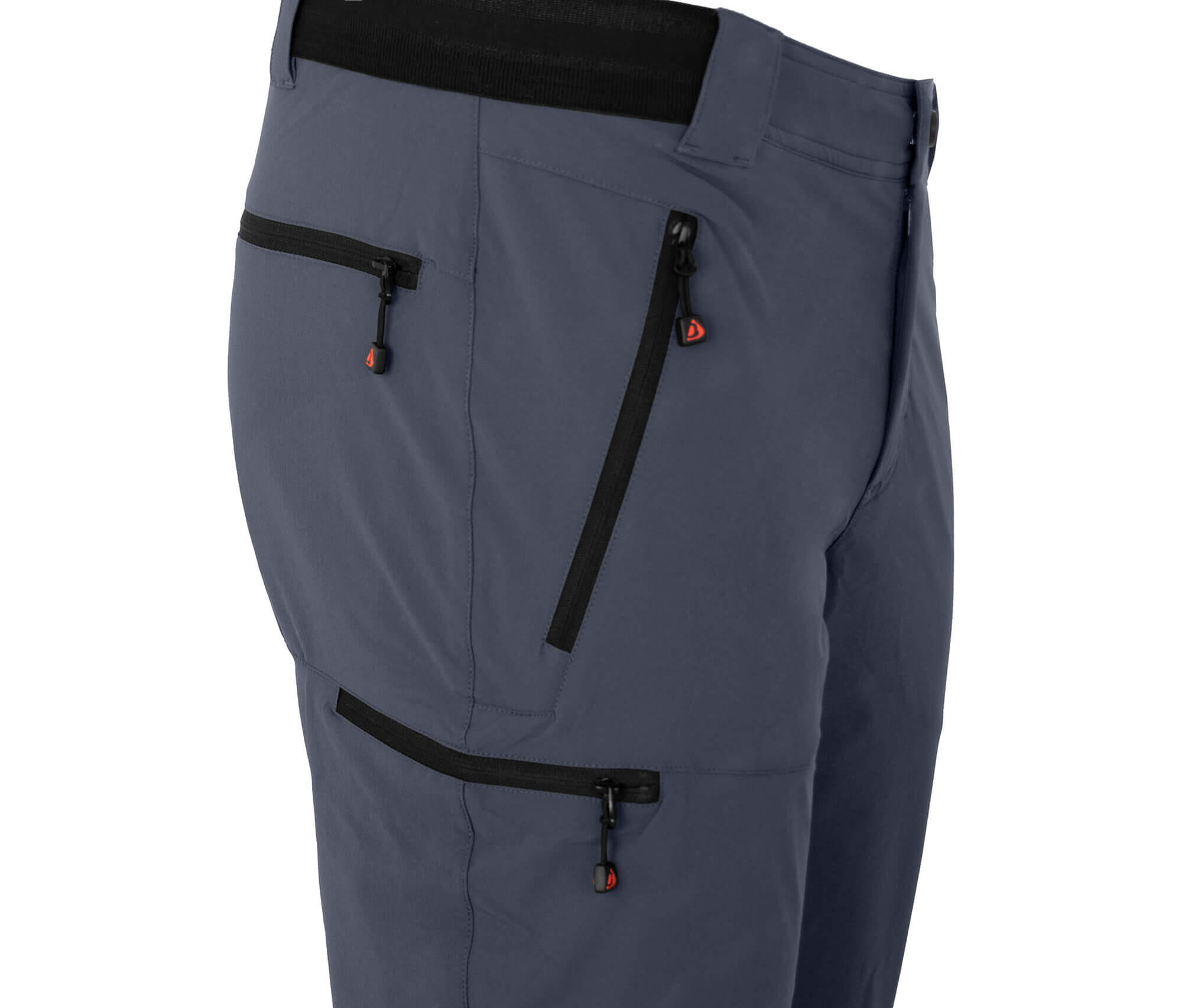 Herren Wandershorts leicht, strapazierfähig Grau 4/4