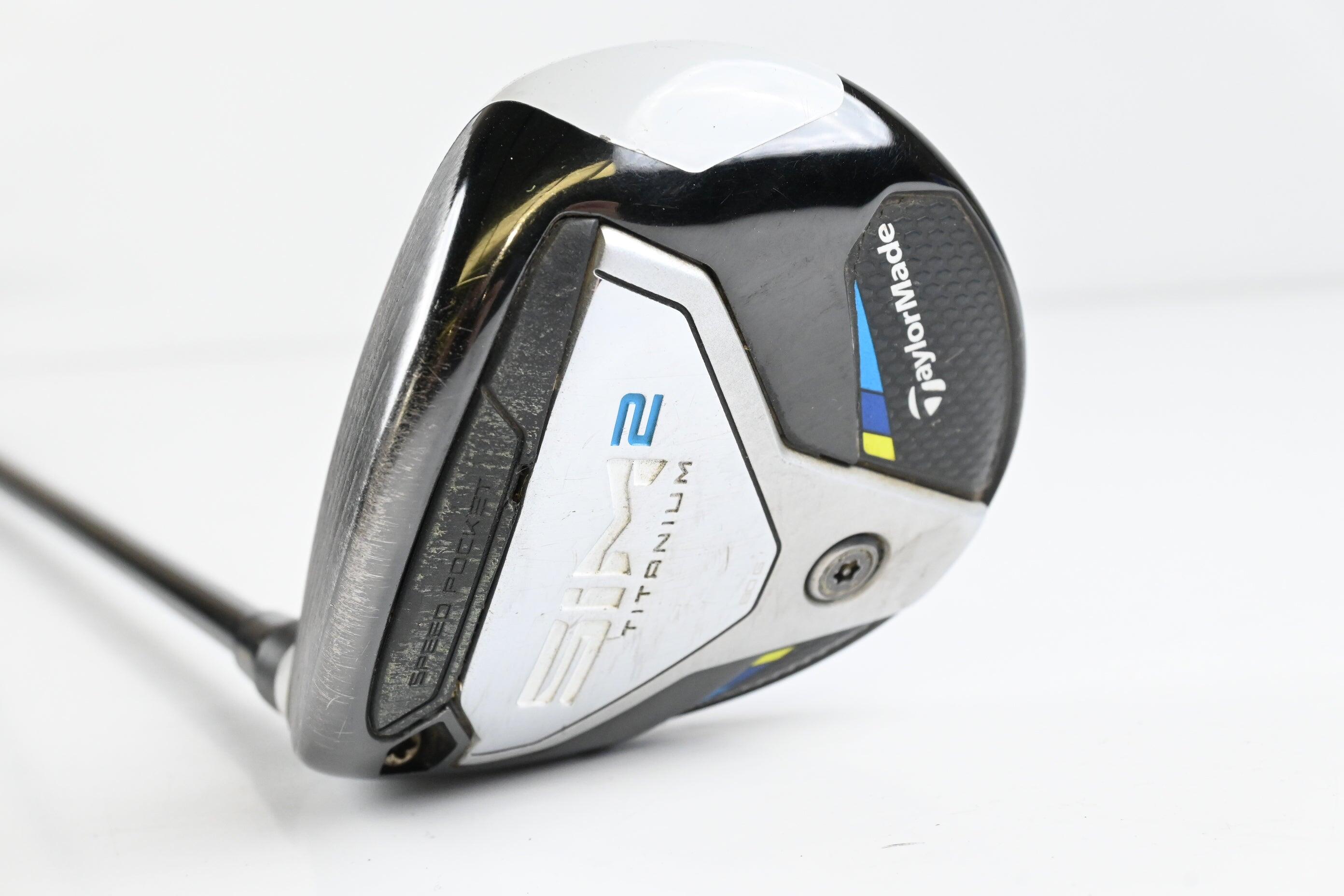 Left Hand Taylormade SIM2 Ti #3 Wood / 15 Degree / X-Flex HZRDUS