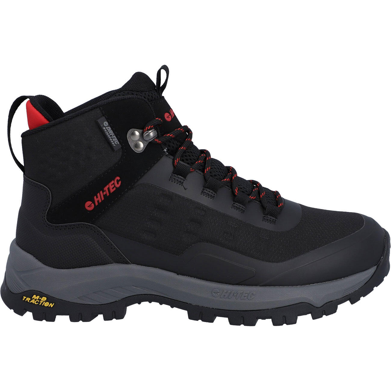 HI-TEC Hi-Tec Storm Expedition Sport Wp Wandelschoenen Hoge Hiel ZWART/ROOD 42 2/7