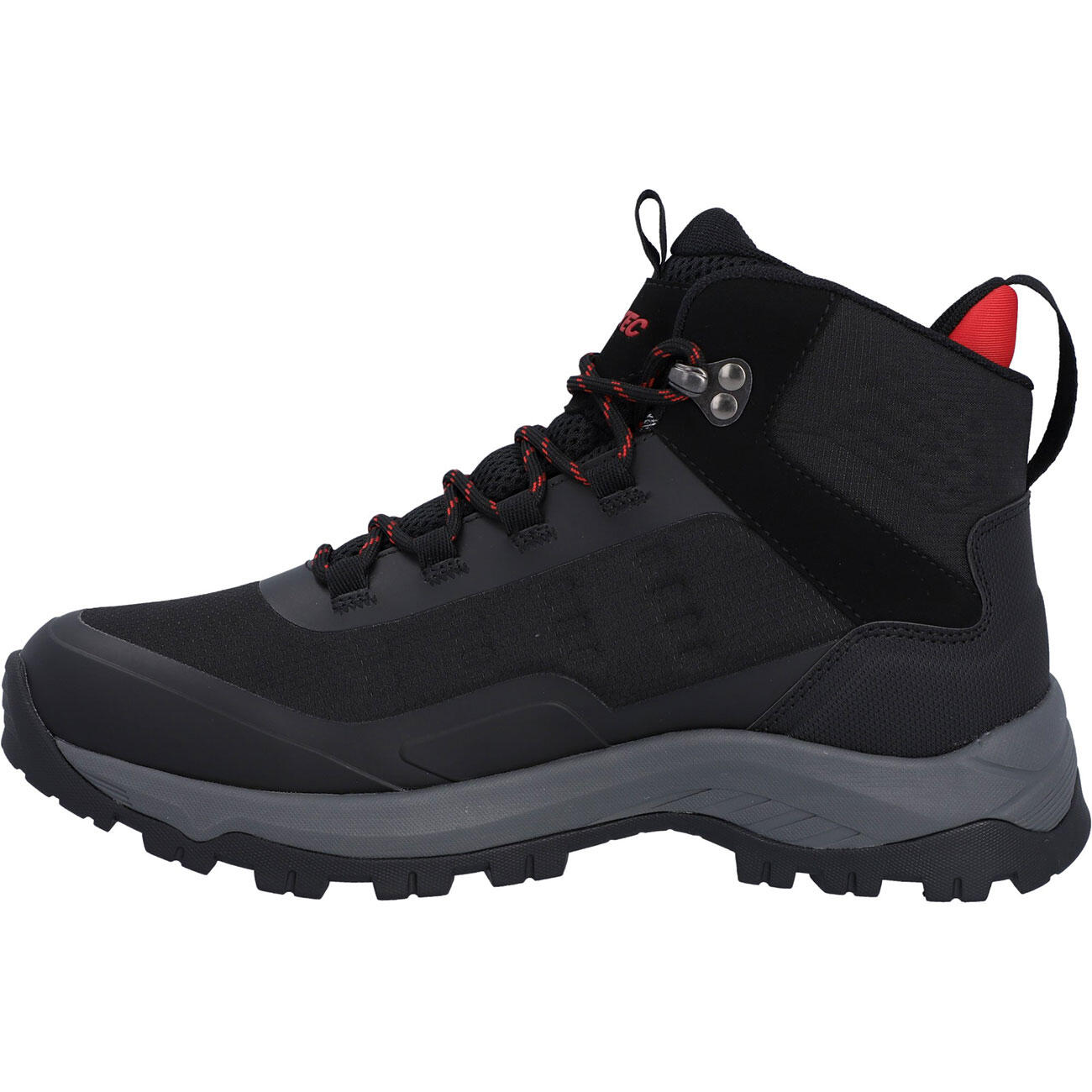 HI-TEC Hi-Tec Storm Expedition Sport Wp Wandelschoenen Hoge Hiel ZWART/ROOD 42 4/7