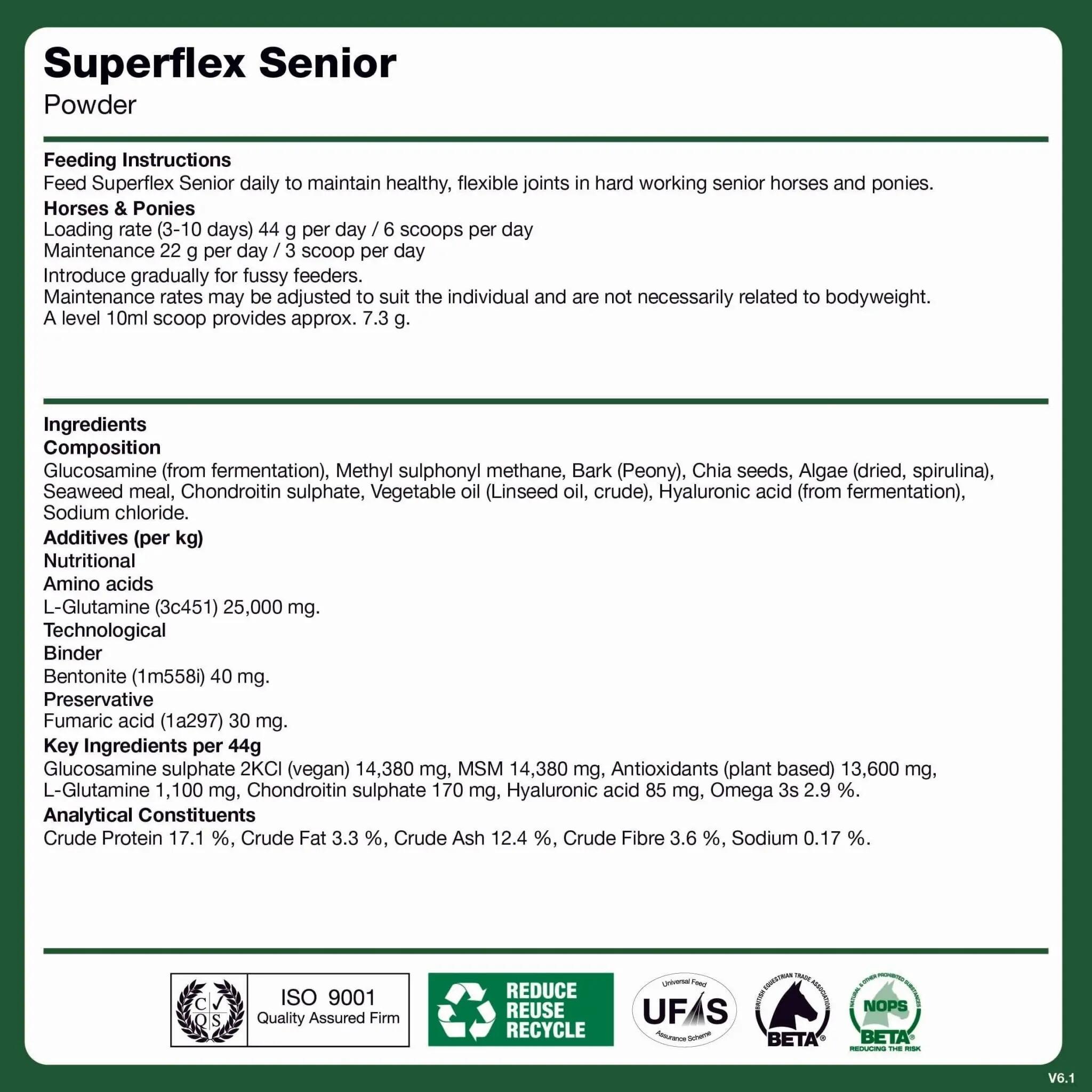 Naf Superflex Senior 660g Kleurloos - 3/3