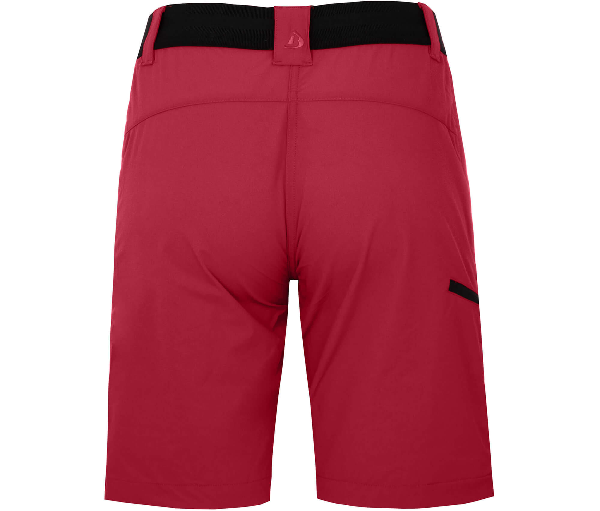 Damen Wandershorts leicht, strapazierfähig Rot 2/4