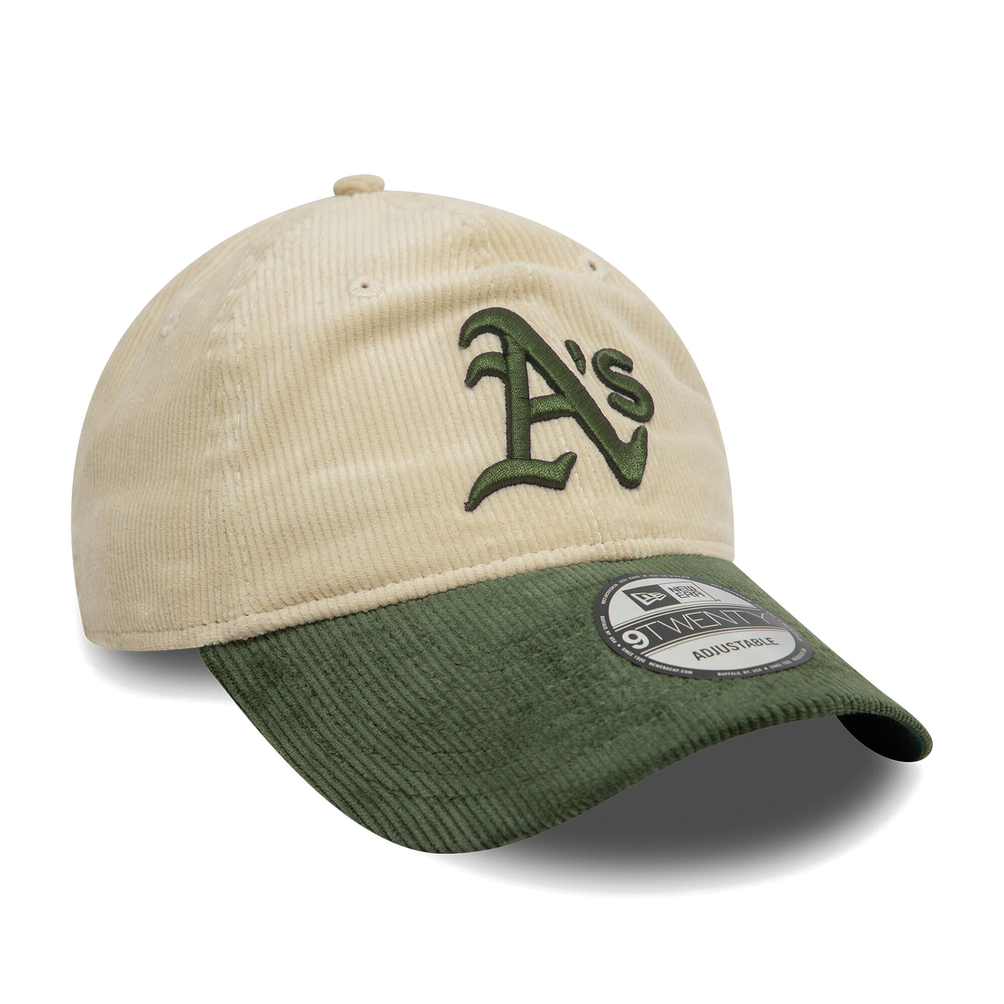 Gorra con visera New Era Block Cord 9Twenty Oakland Athletics 6/6