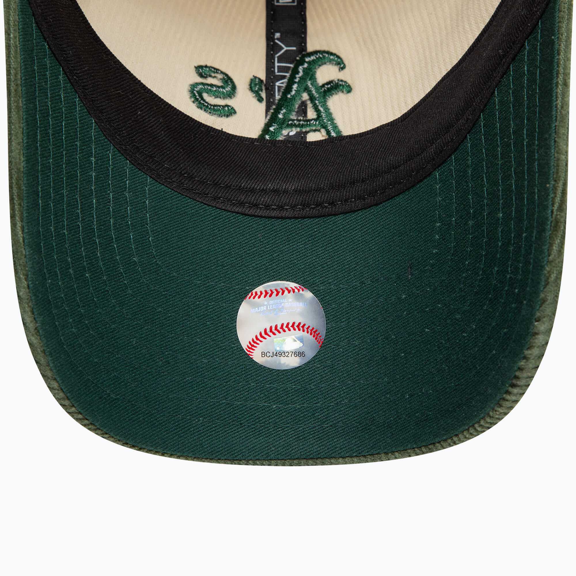 Gorra con visera New Era Block Cord 9Twenty Oakland Athletics 5/6