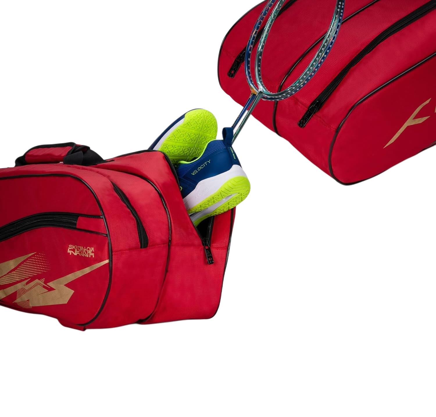 Badmintontasche - Cosmogear Groß geräumig für Schläger und Schuhe 3/7