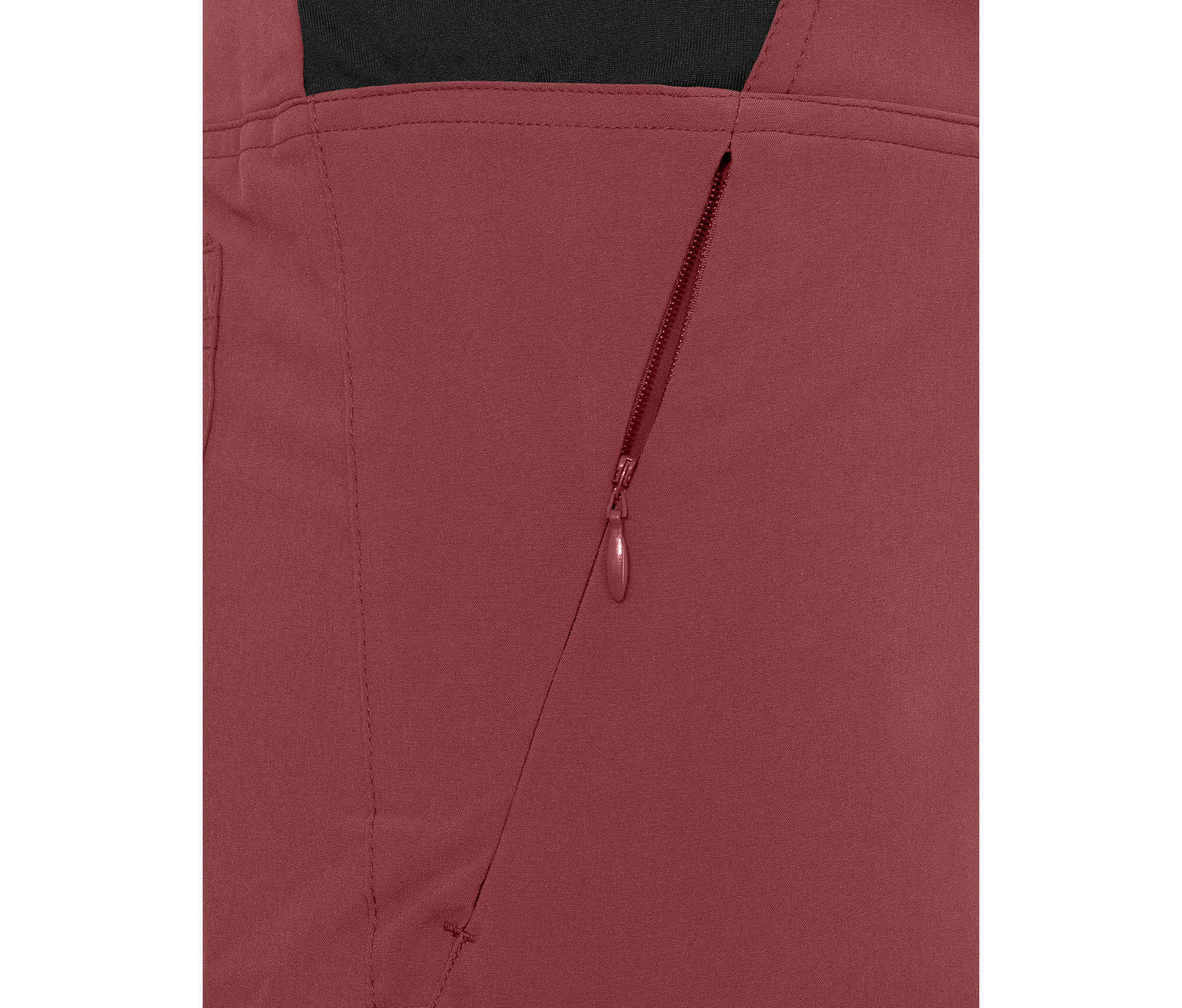 Damen Wandershorts recycelt, elastisch, sportlich Braun 5/5