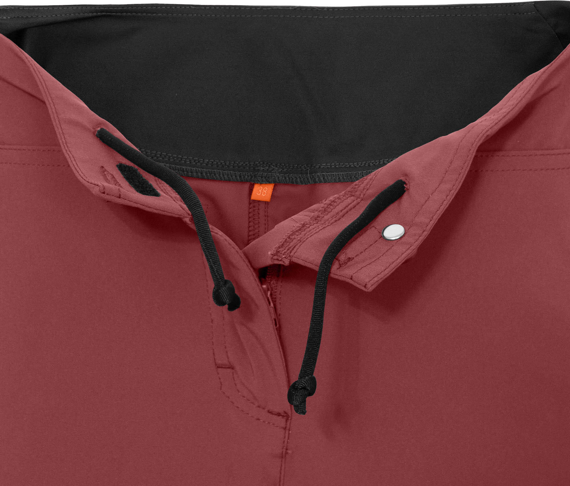 Damen Wandershorts recycelt, elastisch, sportlich Braun 4/5