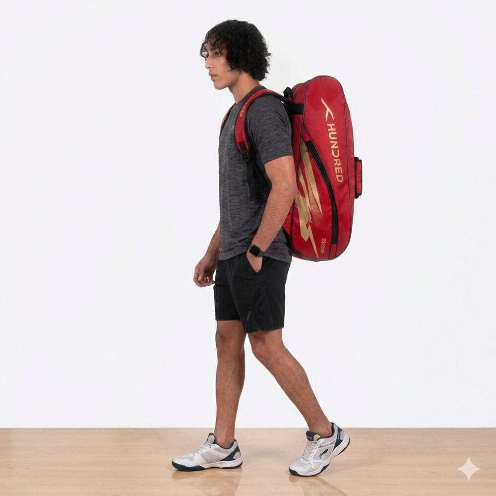 Badmintontasche - Cosmogear Groß geräumig für Schläger und Schuhe 2/7